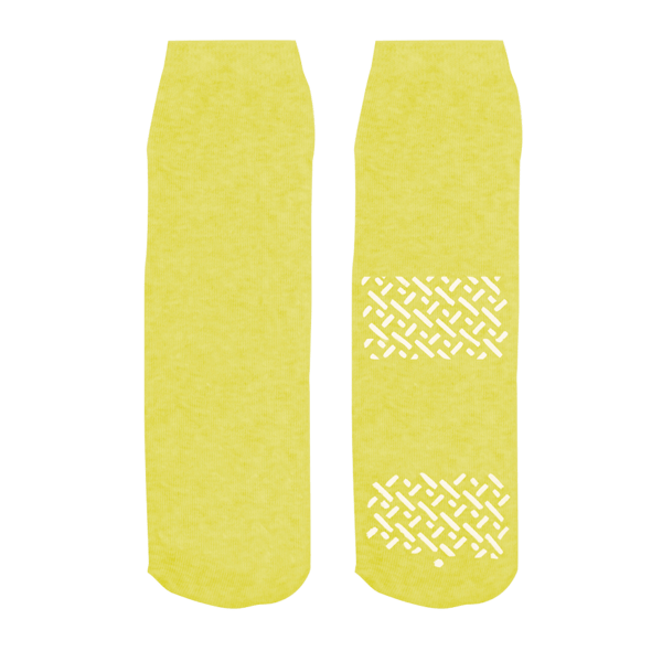 IMPORT Comfy-Fit Single Side Non-Slip Grip Socks 26