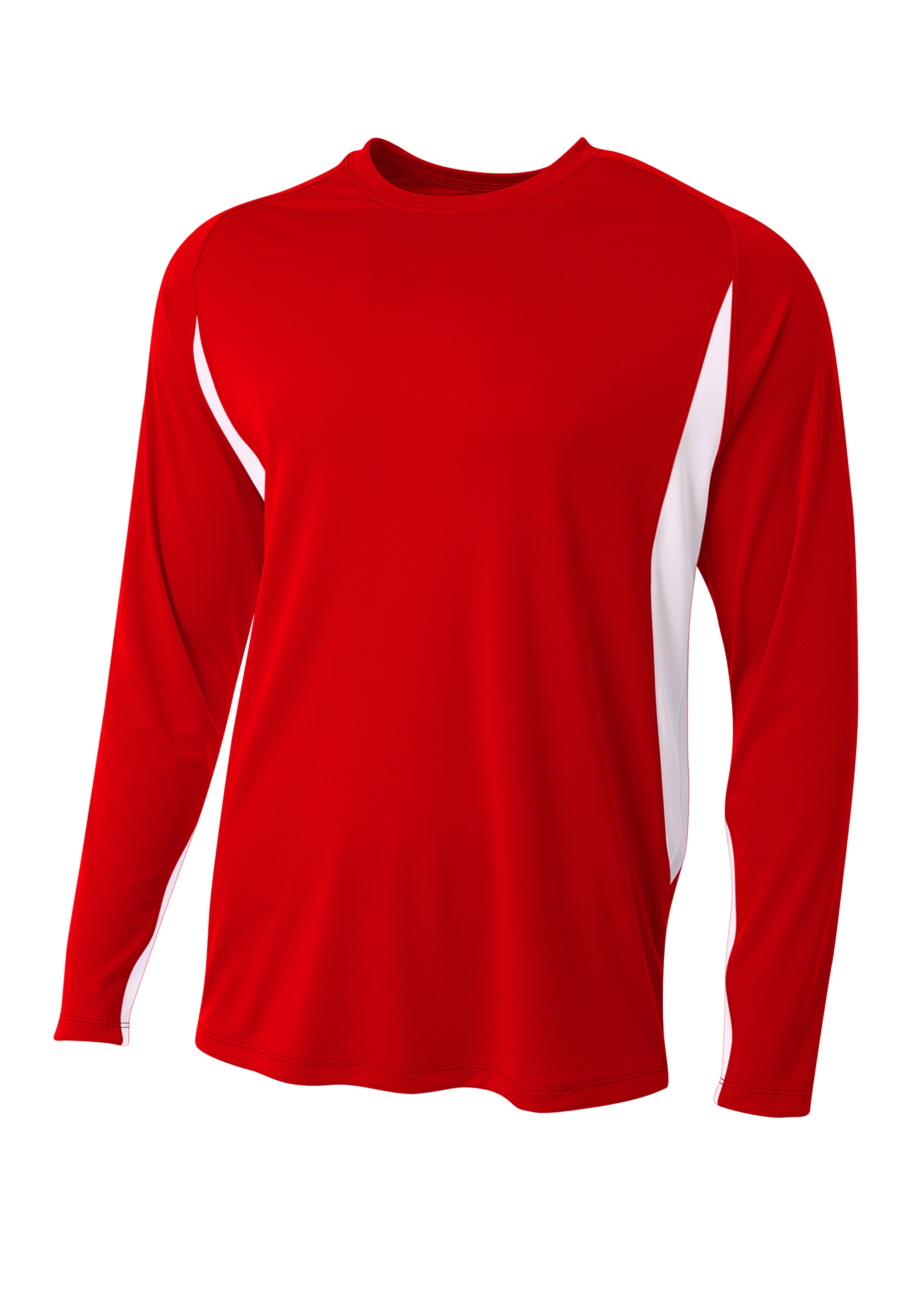 A4 Long Sleeve Color Block Tee 8