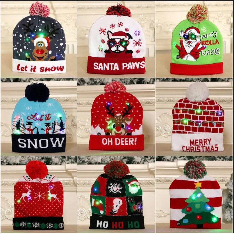 Christmas LED Beanie Hat 2