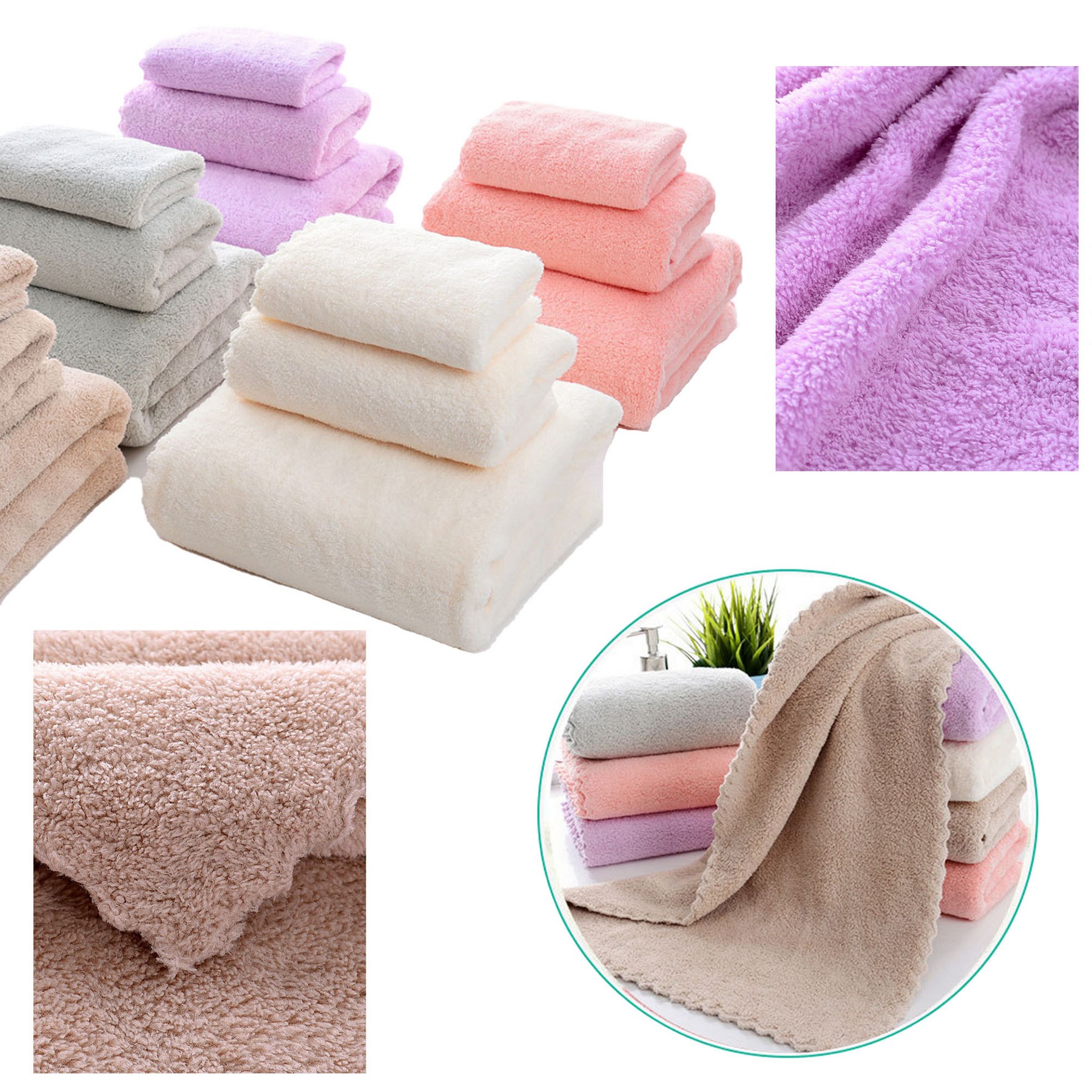 Coral Velvet Towel 2