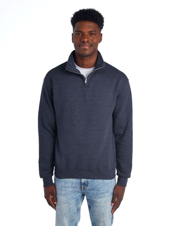 JERZEES NuBlend® Unisex Quarter-Zip Cadet Collar Sweatshirt 20