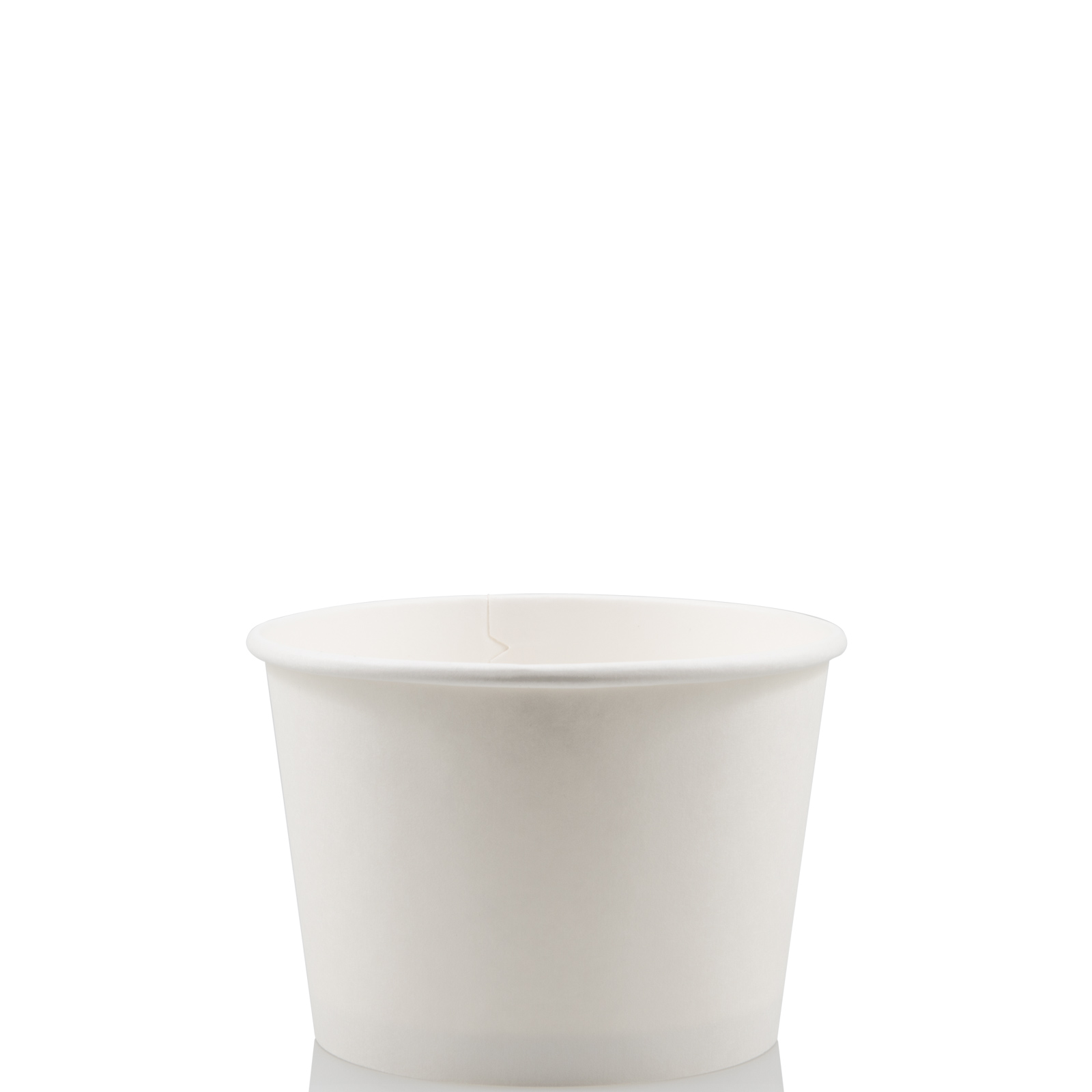 12 oz Food Container Paper White Digital Print 2