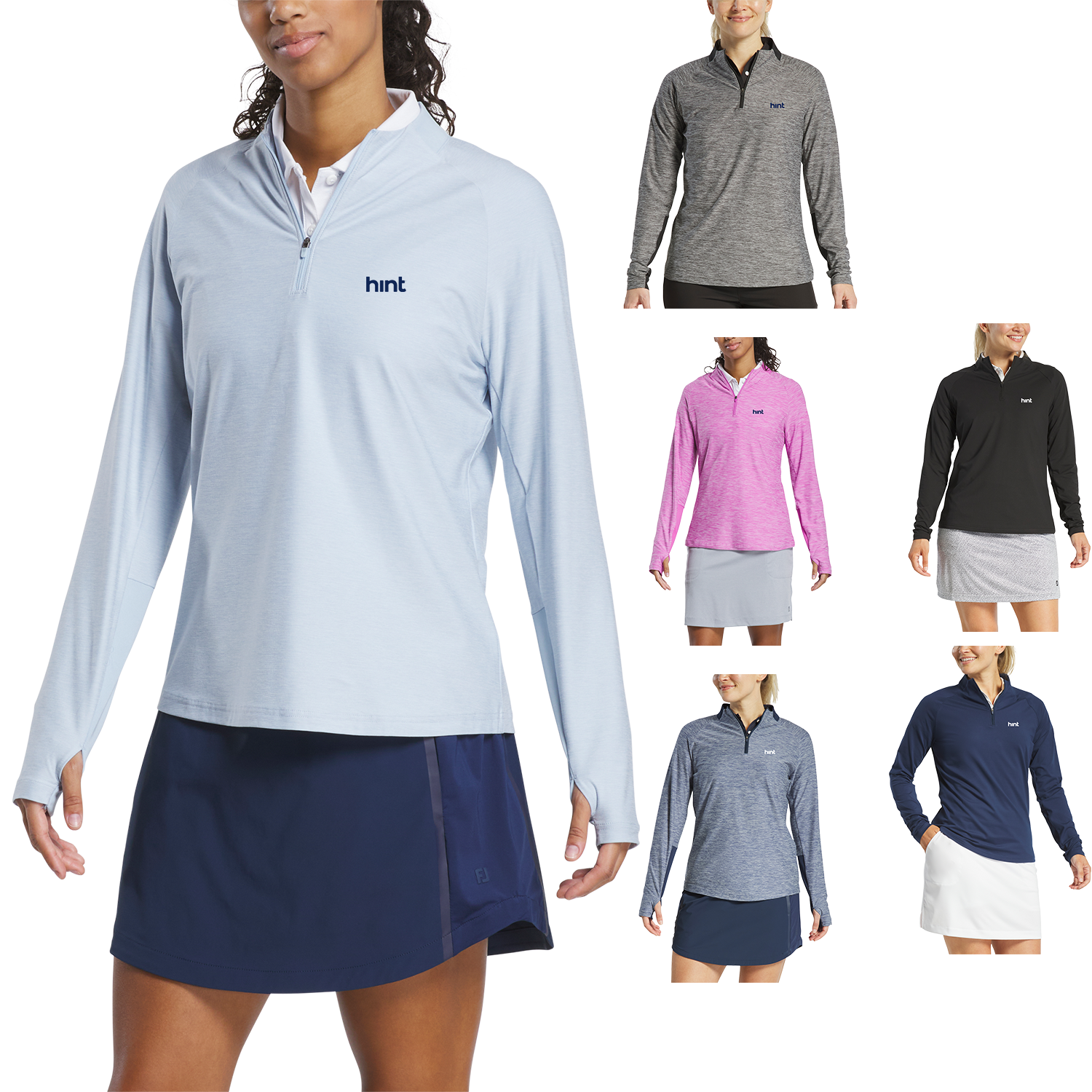 FootJoy Women's Space Dye 1/4 Zip 3