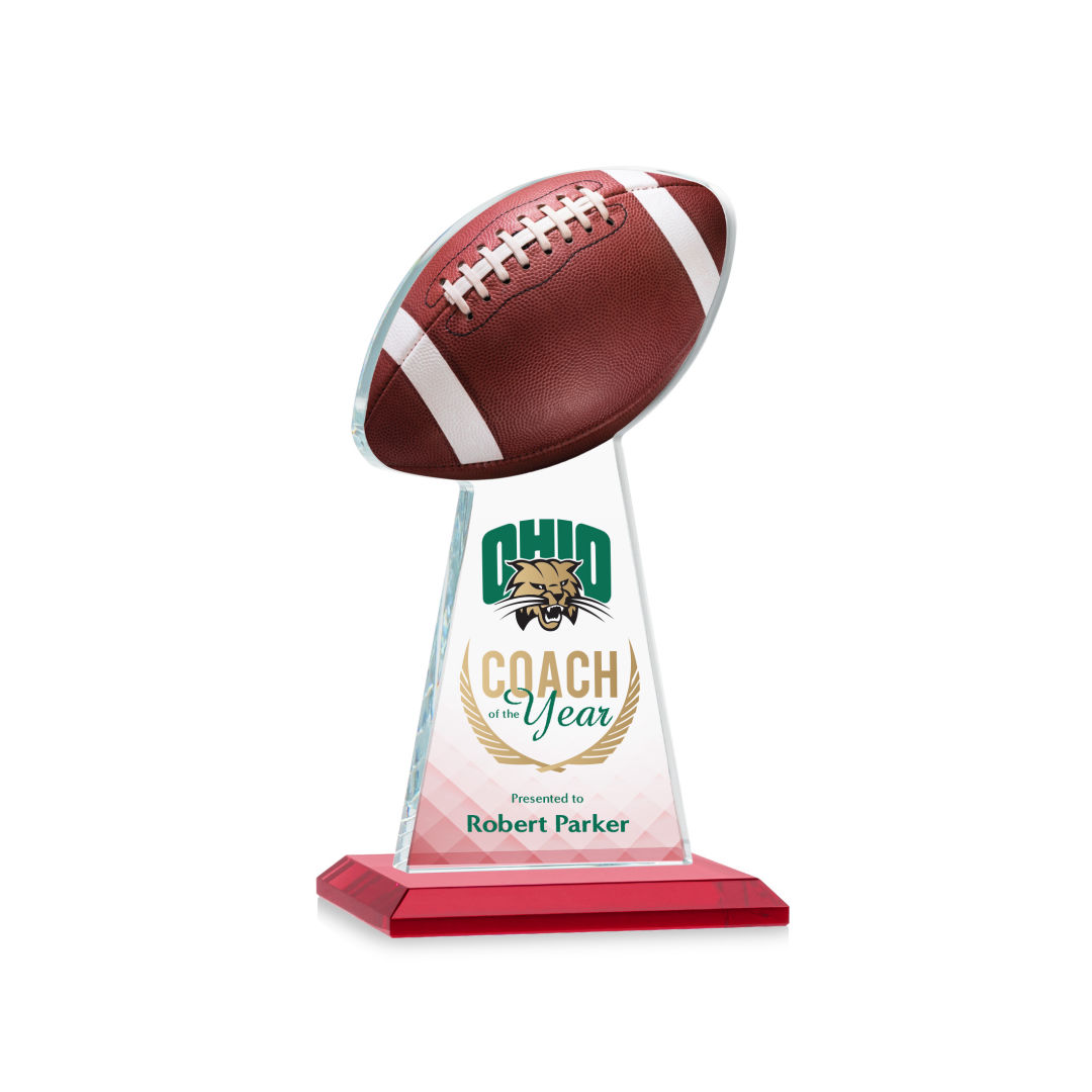 Edenwood Football VividPrint™ Award - Red 4