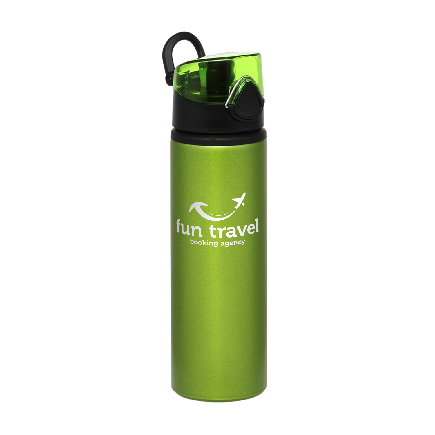 25 oz. Flip Aluminum Water Bottle (1 Color Imprint), custom water bottle with logo imprint 5