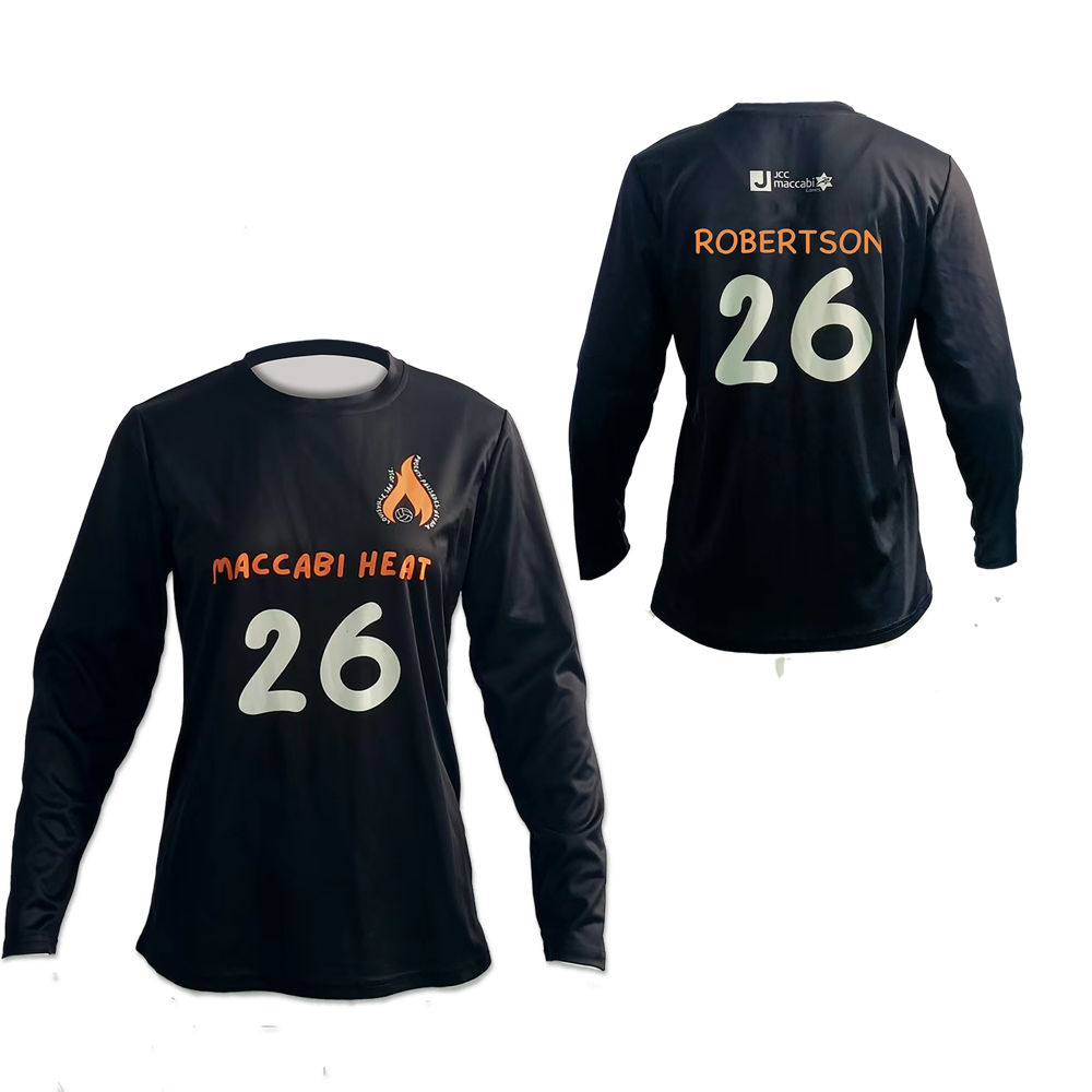 Women's Long Sleeve Pinhole Mesh Volleyball Jersey 4