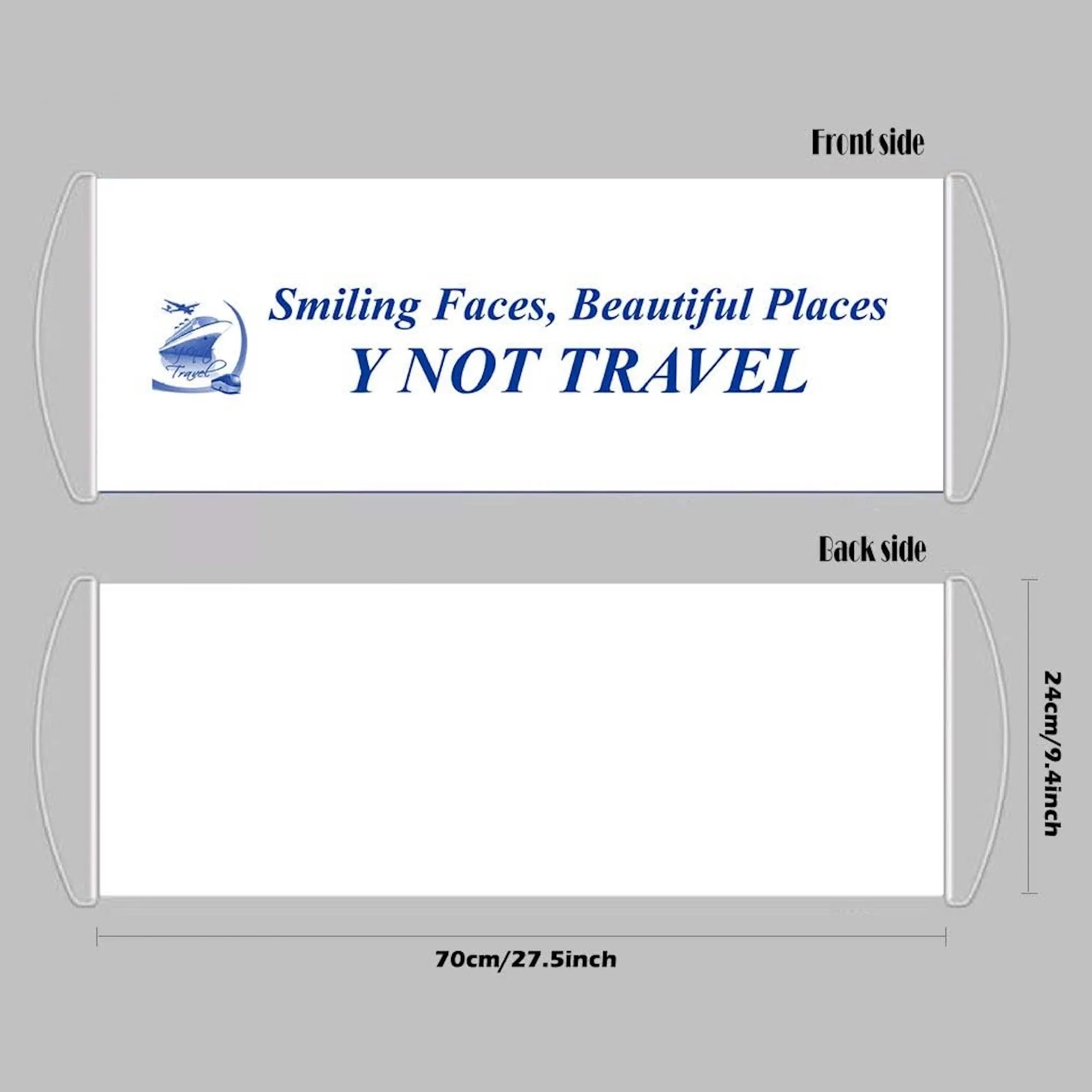 Custom Pull-up Flag Cheerleader Rally Banner 3