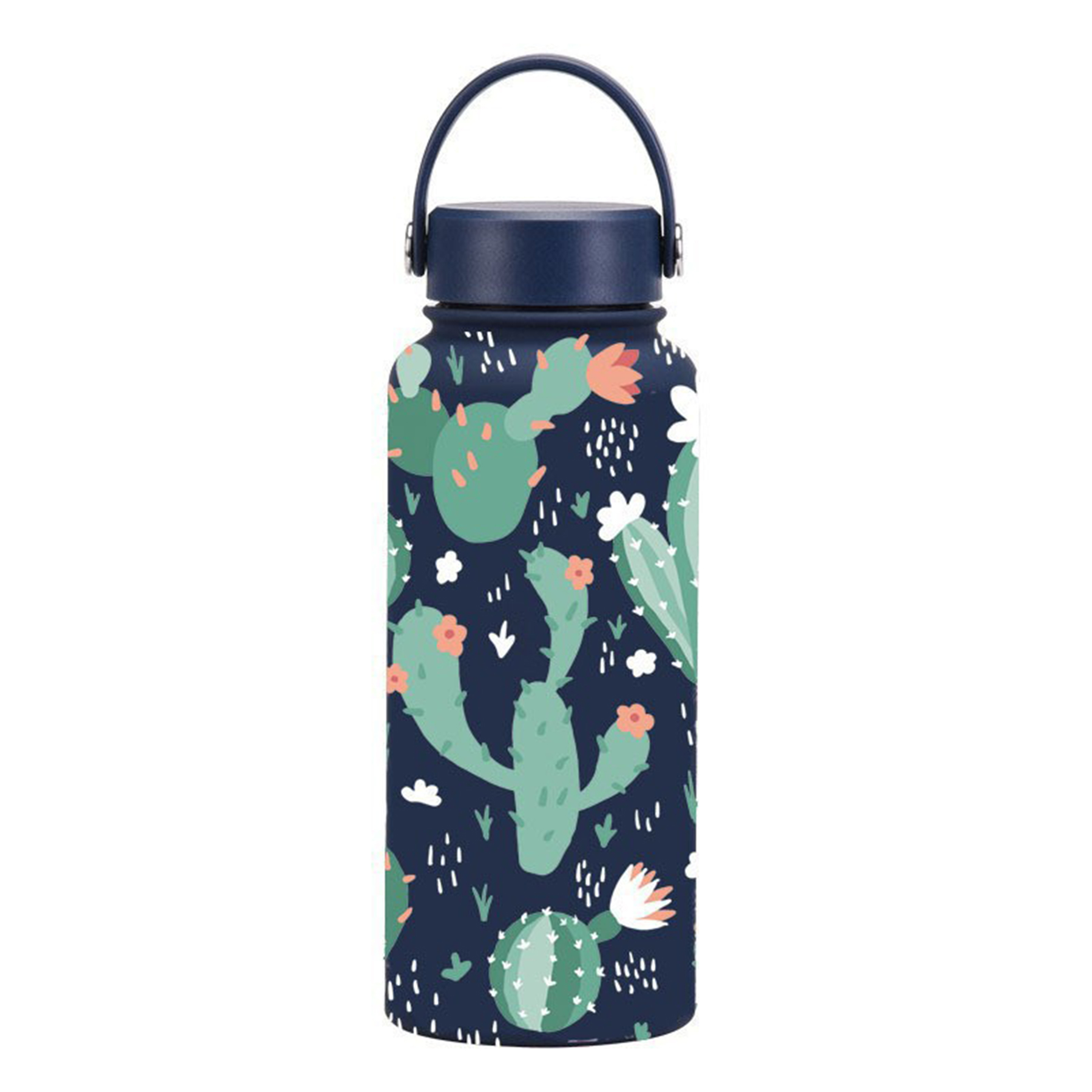 Large Capacity Insulated Patterned Bottle 24