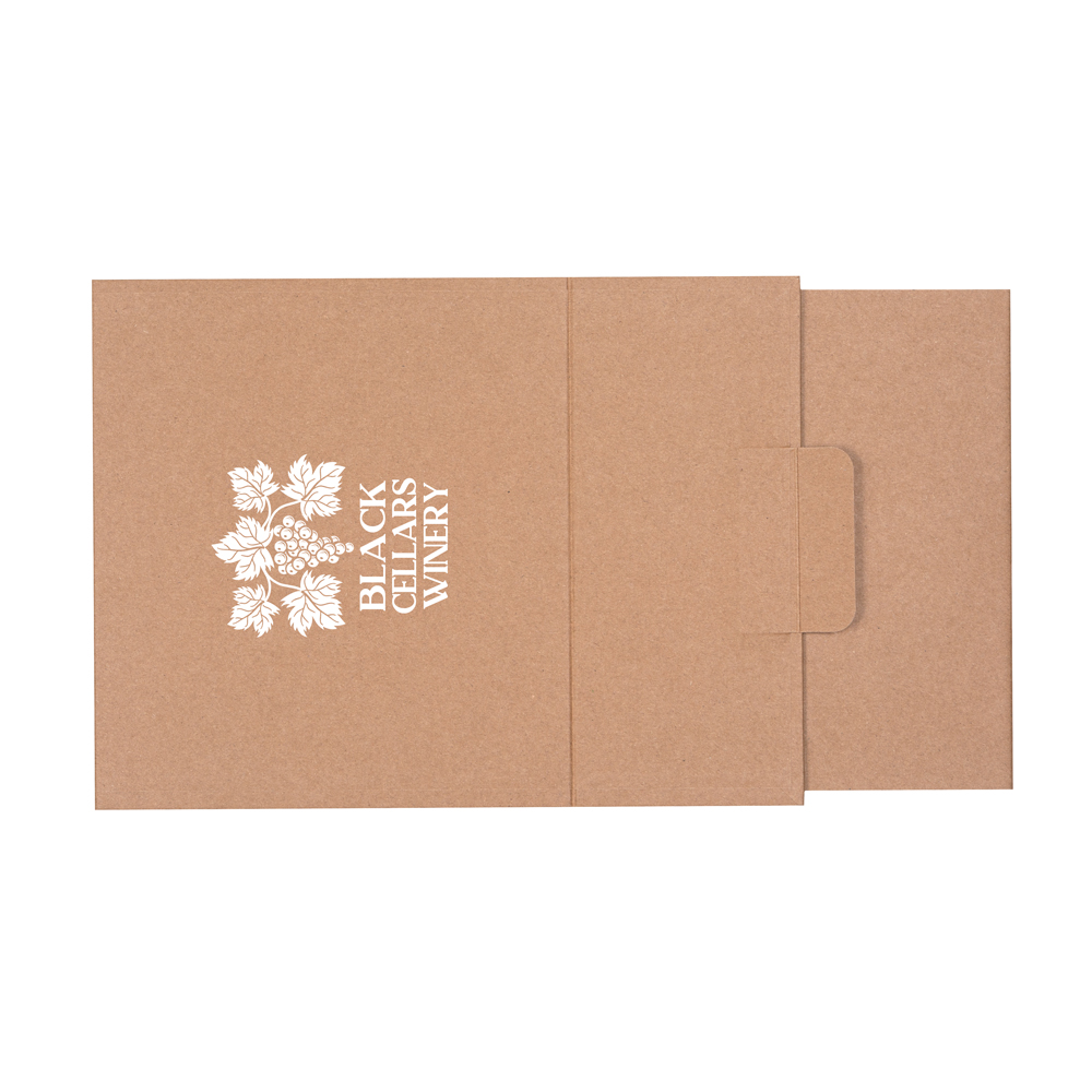 Medium Natural Kraft Premium Vesta Gift Box 6