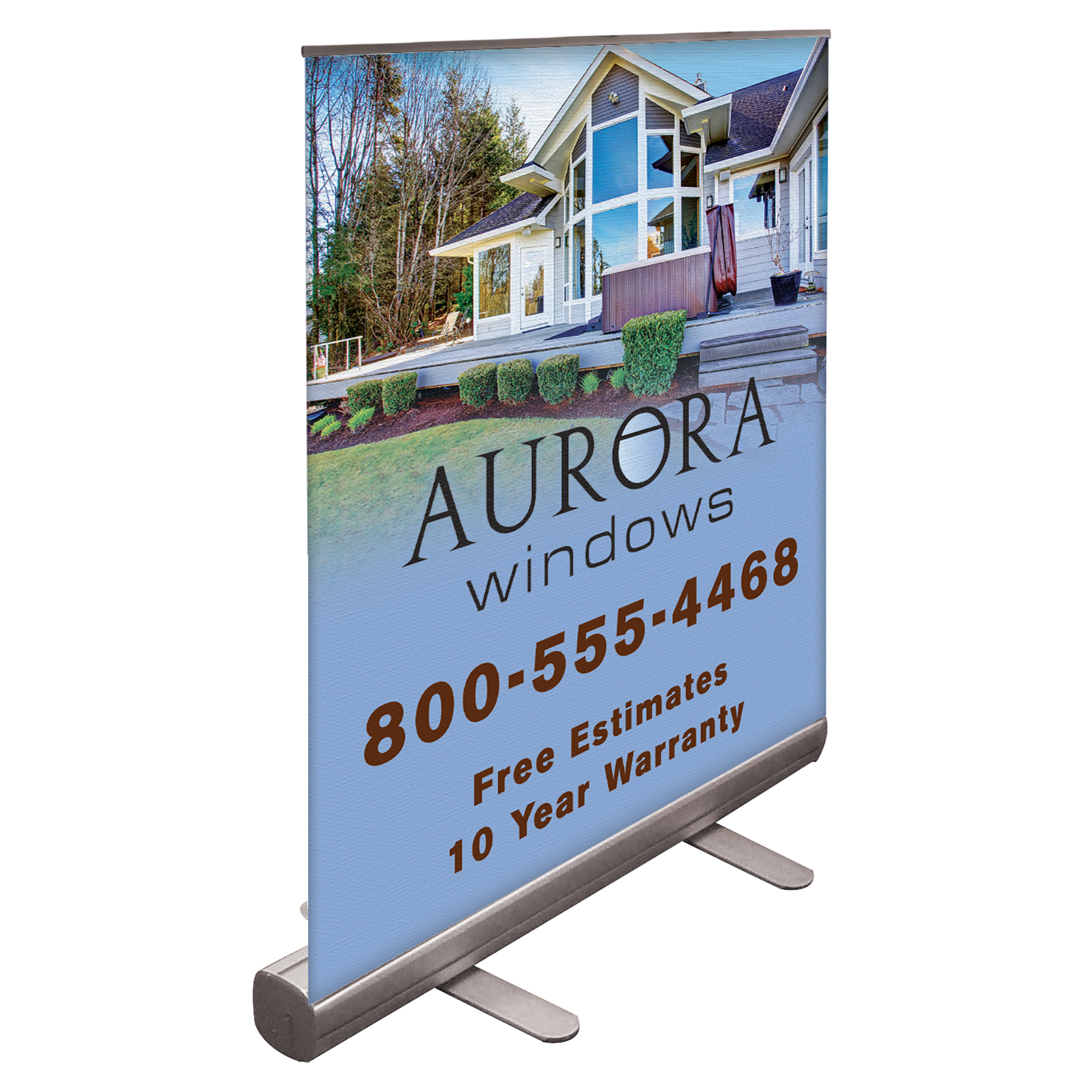 32'' x 36" Custom Digitally Printed Retractable Banner Stand 14