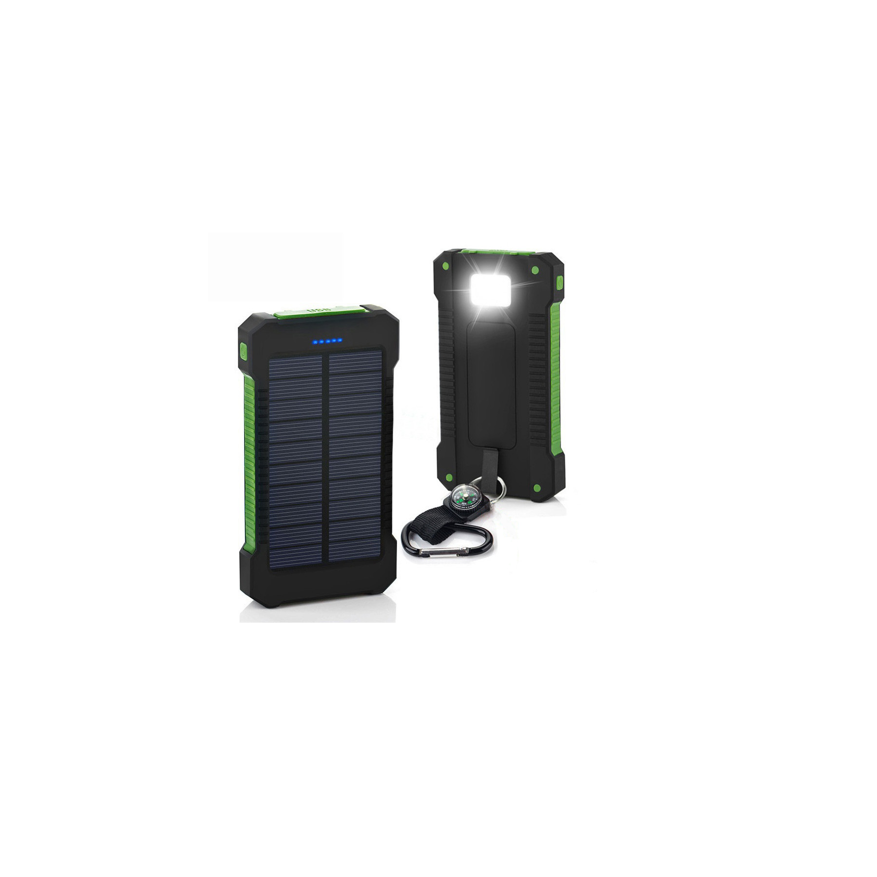 Dual USB Waterproof Solar Power Bank 3