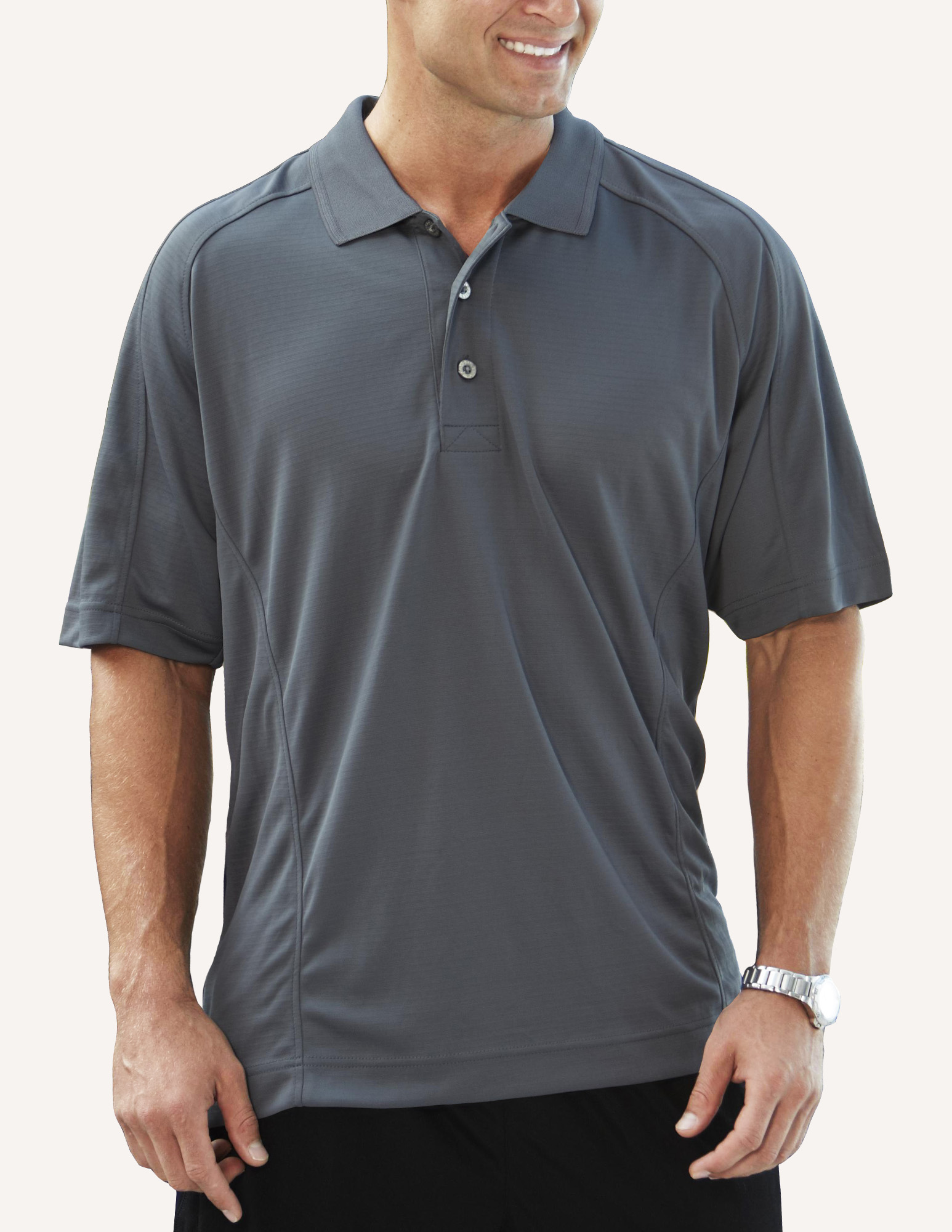 Men's Empire Ottoman Solid Polo Shirt 4