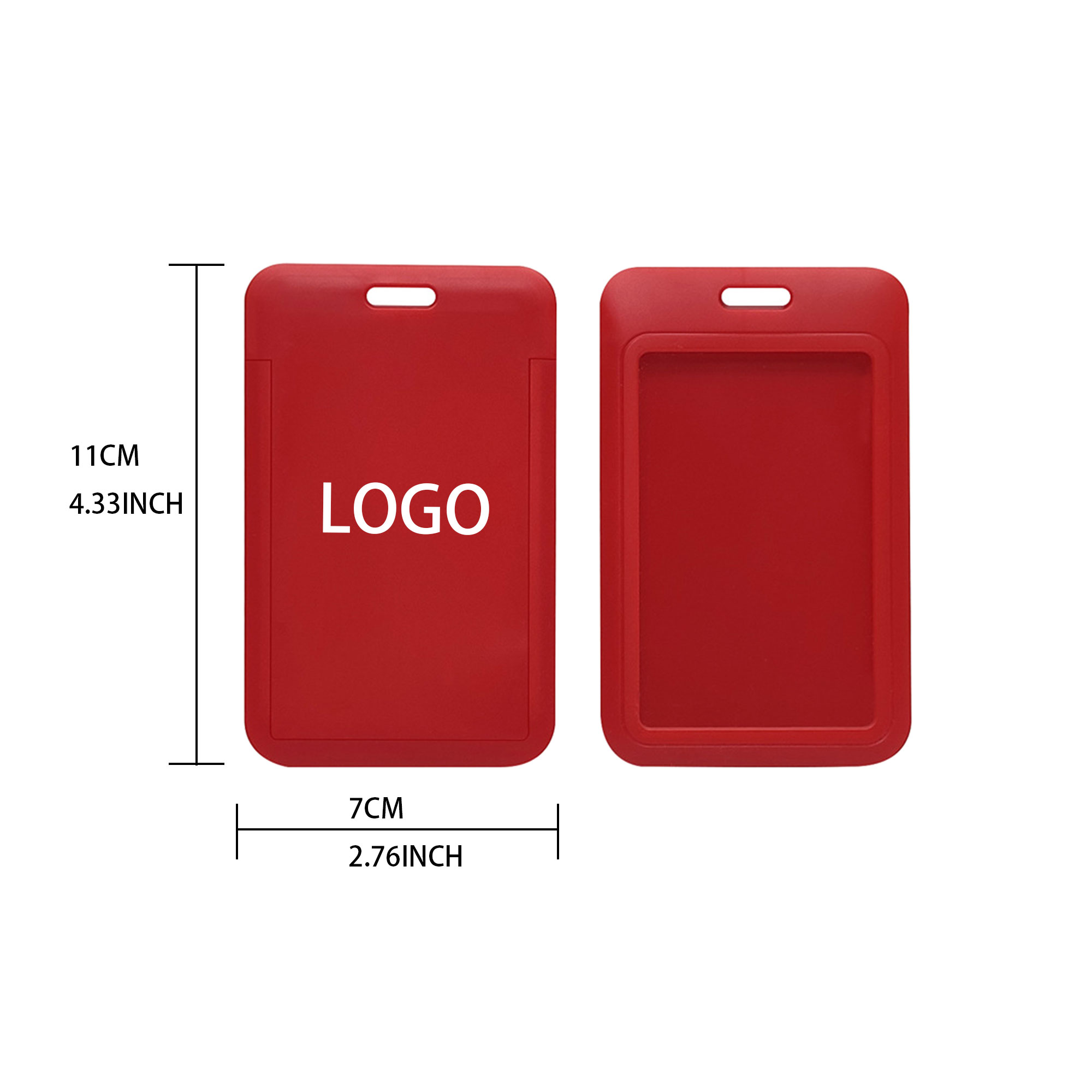 ABS Slide - Top Hard Card Holder 3