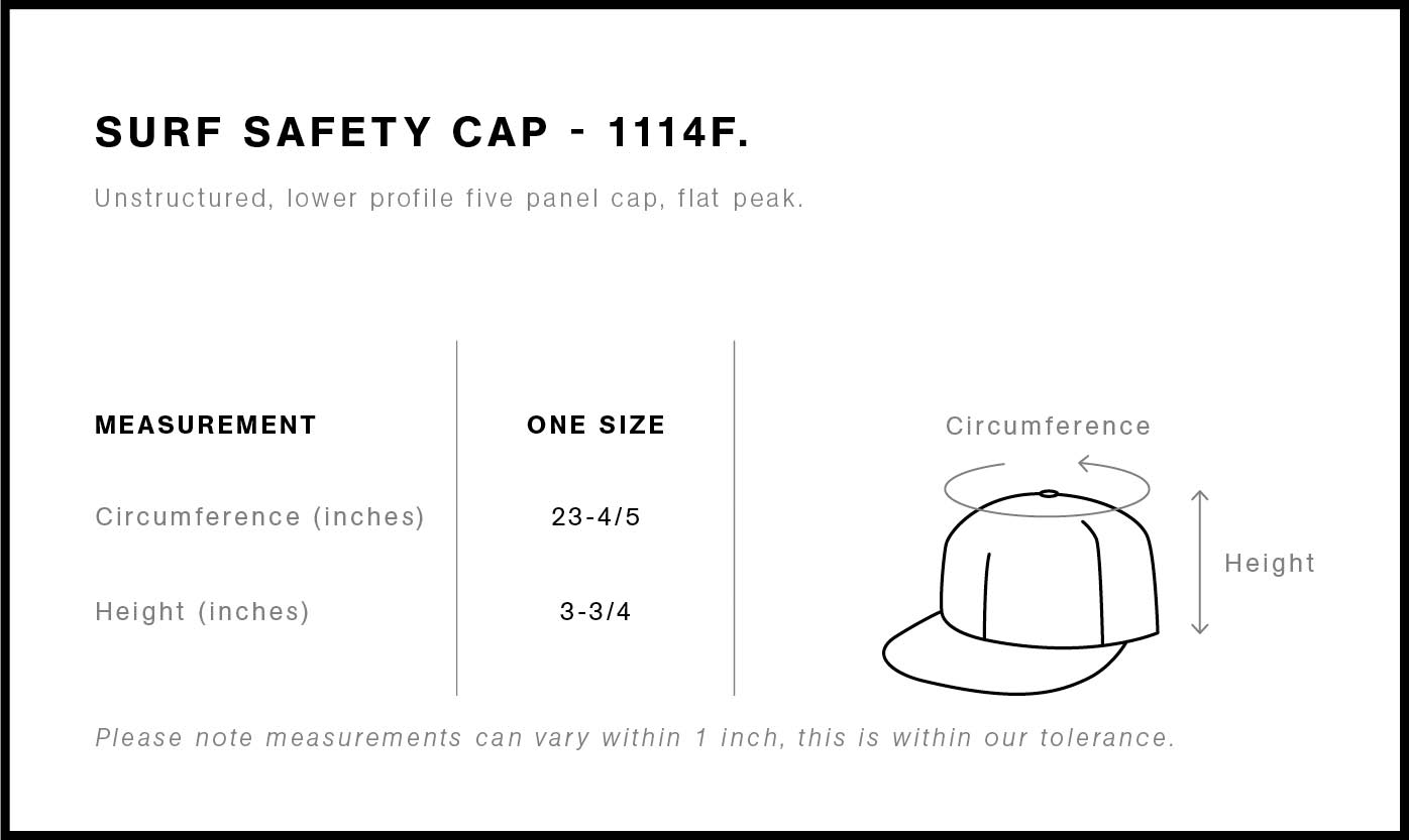 Surf Safety Cap | 1114F 13