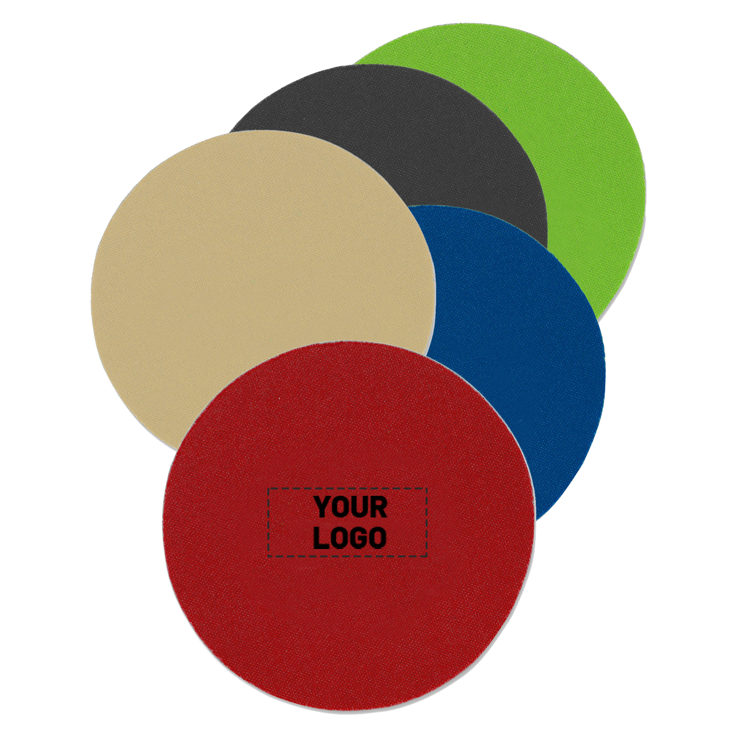 4-inch Round Polyurethane Foam Coaster 10