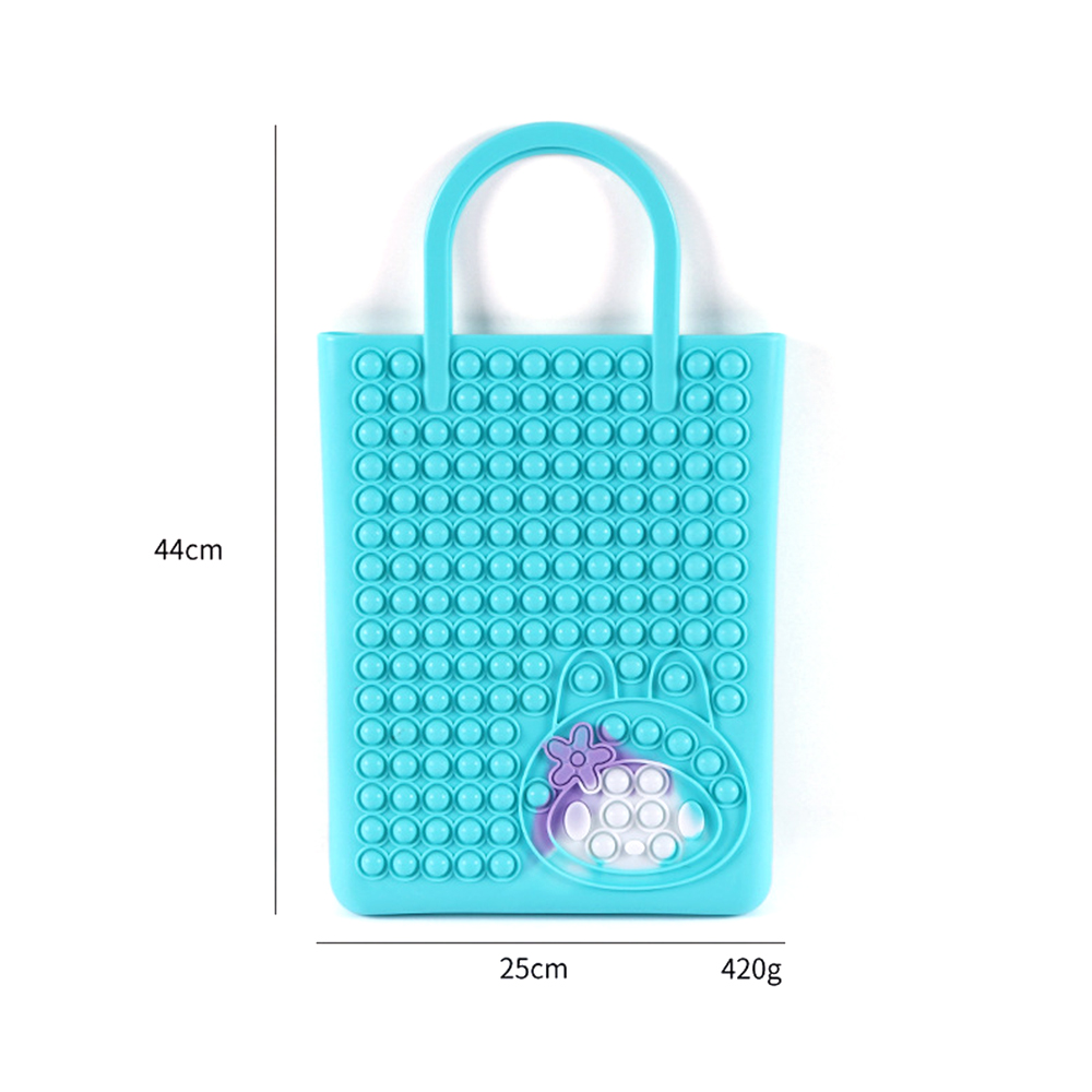 Silicone Fidget Rectangle Pop Handbag 2