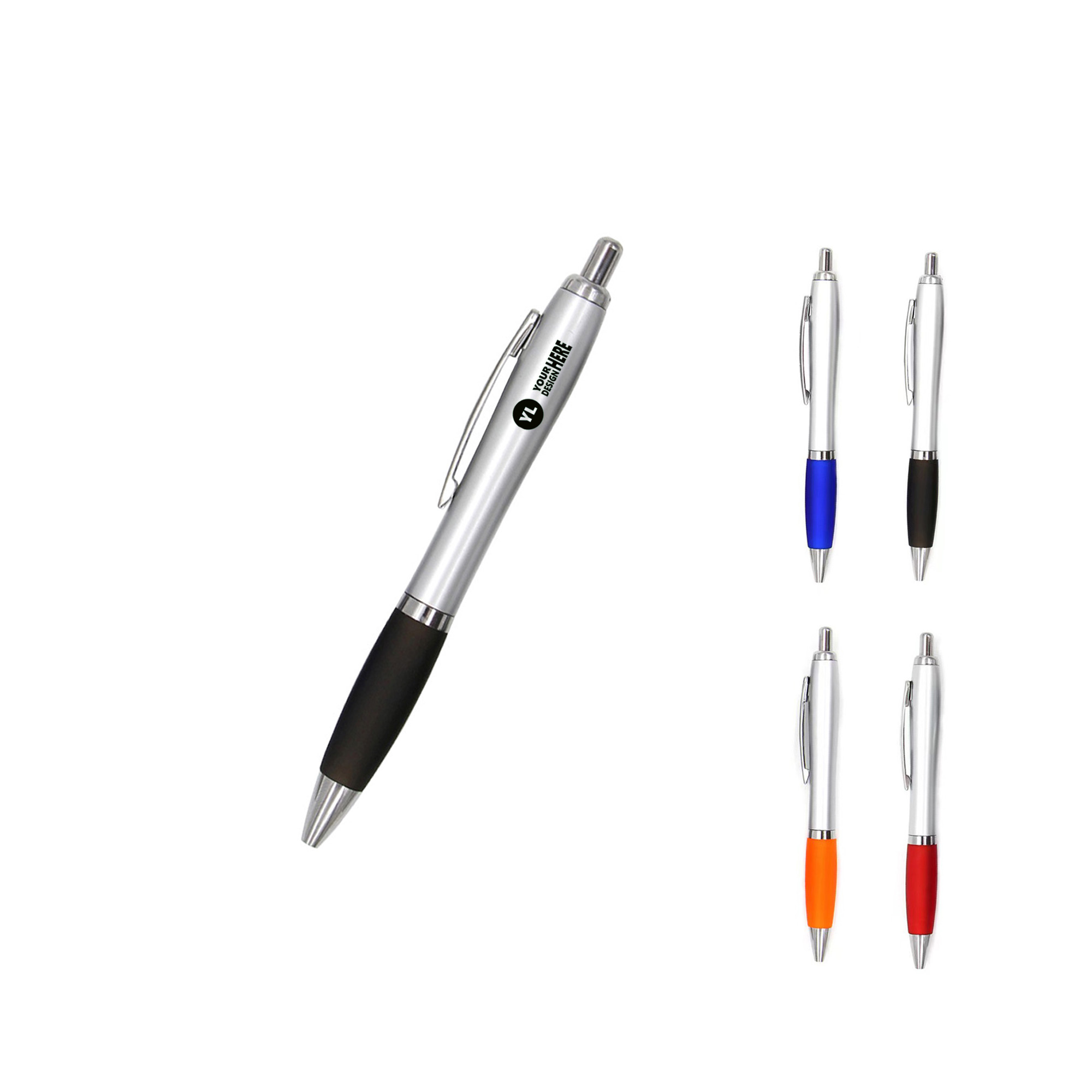 Plastic Barrel Gel Ballpoint Pen 3