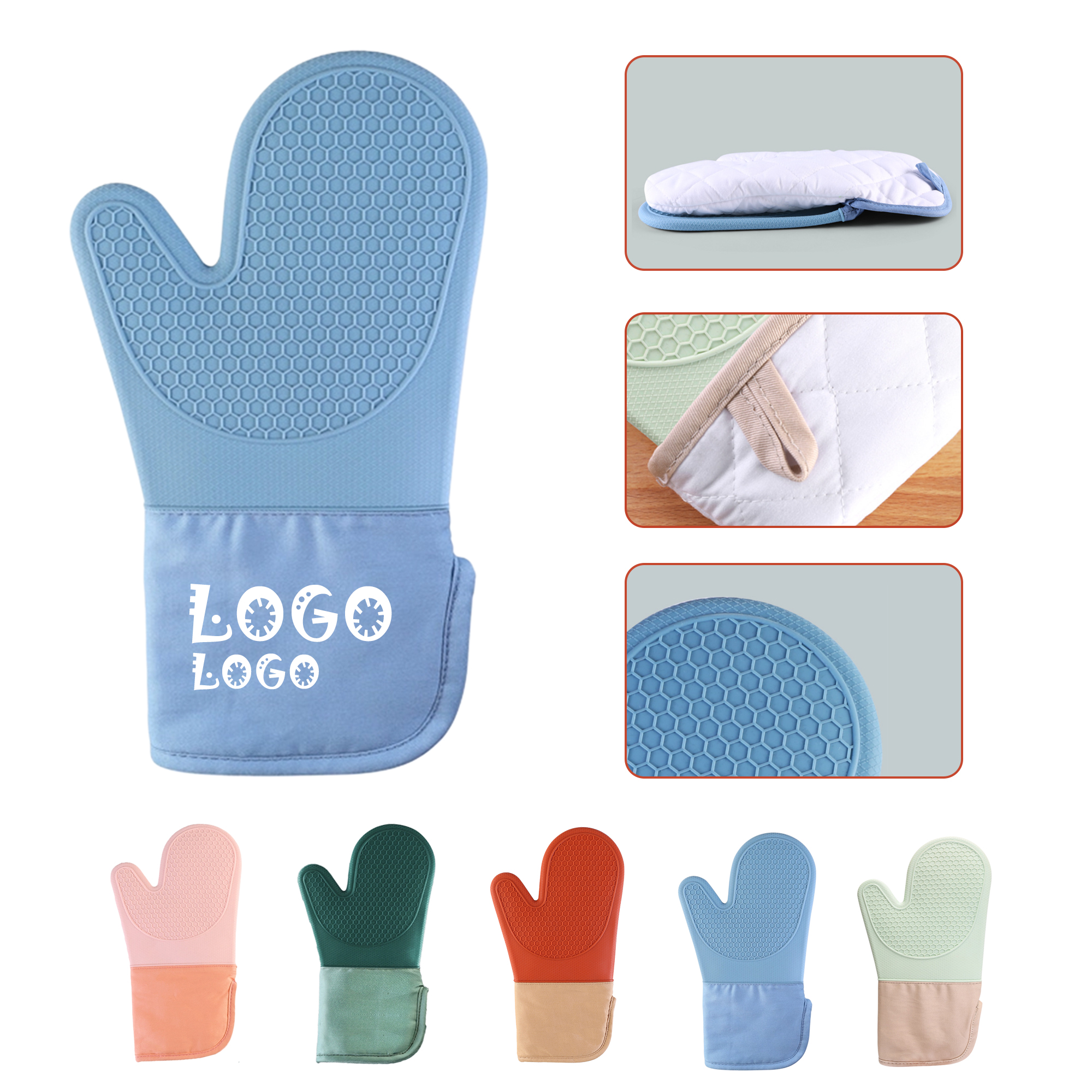 Oven Mitts Heat Resistant 3