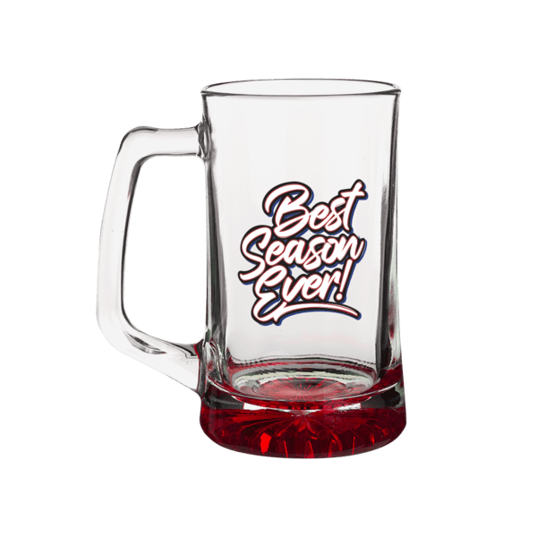 Guzzler 25 oz. ARC Glass Beer Mug 4