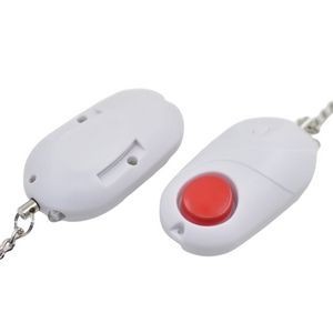 Elegant Safety Alarm Keychain With LED Light And 120DB Panic Sound 30