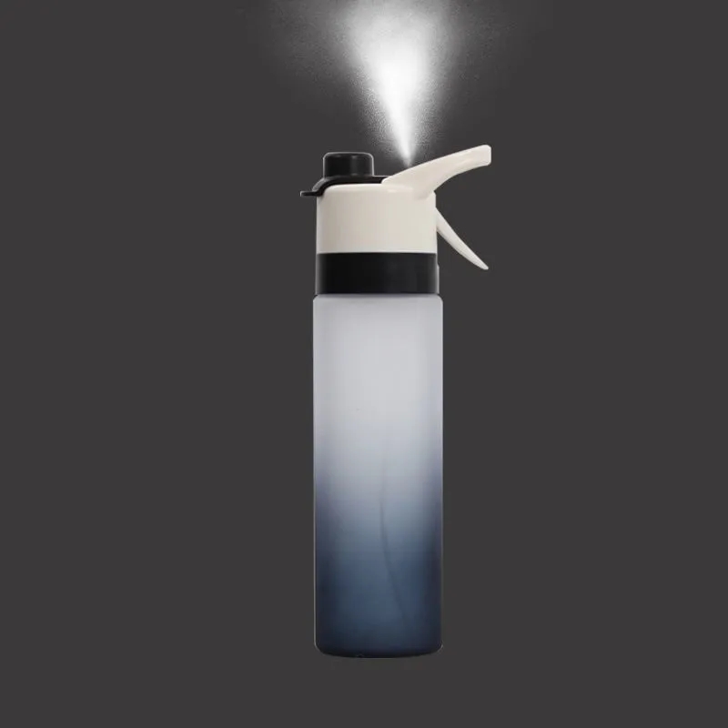 Portable Clear Spray Water Bottle 27Oz 4