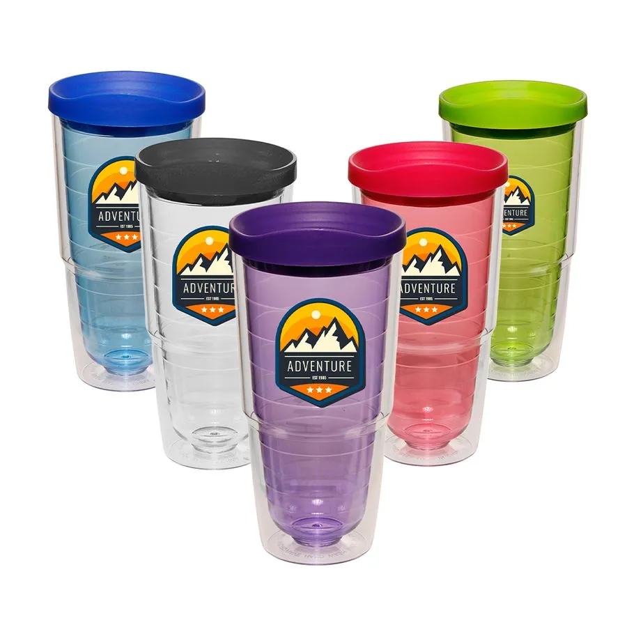 24 Oz Tall Acrylic Sip Drinking Tumblers 5