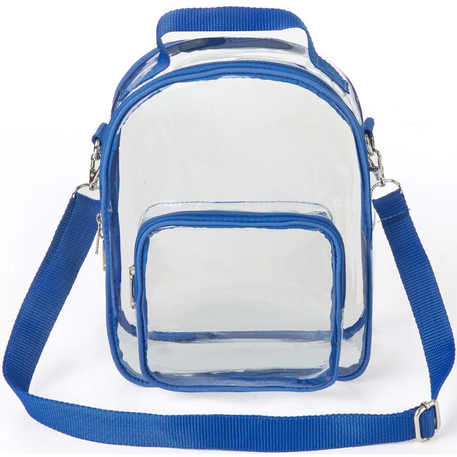 Clear PVC Crossbody Bag Stadium Approved Shoulder Sports Pack 7