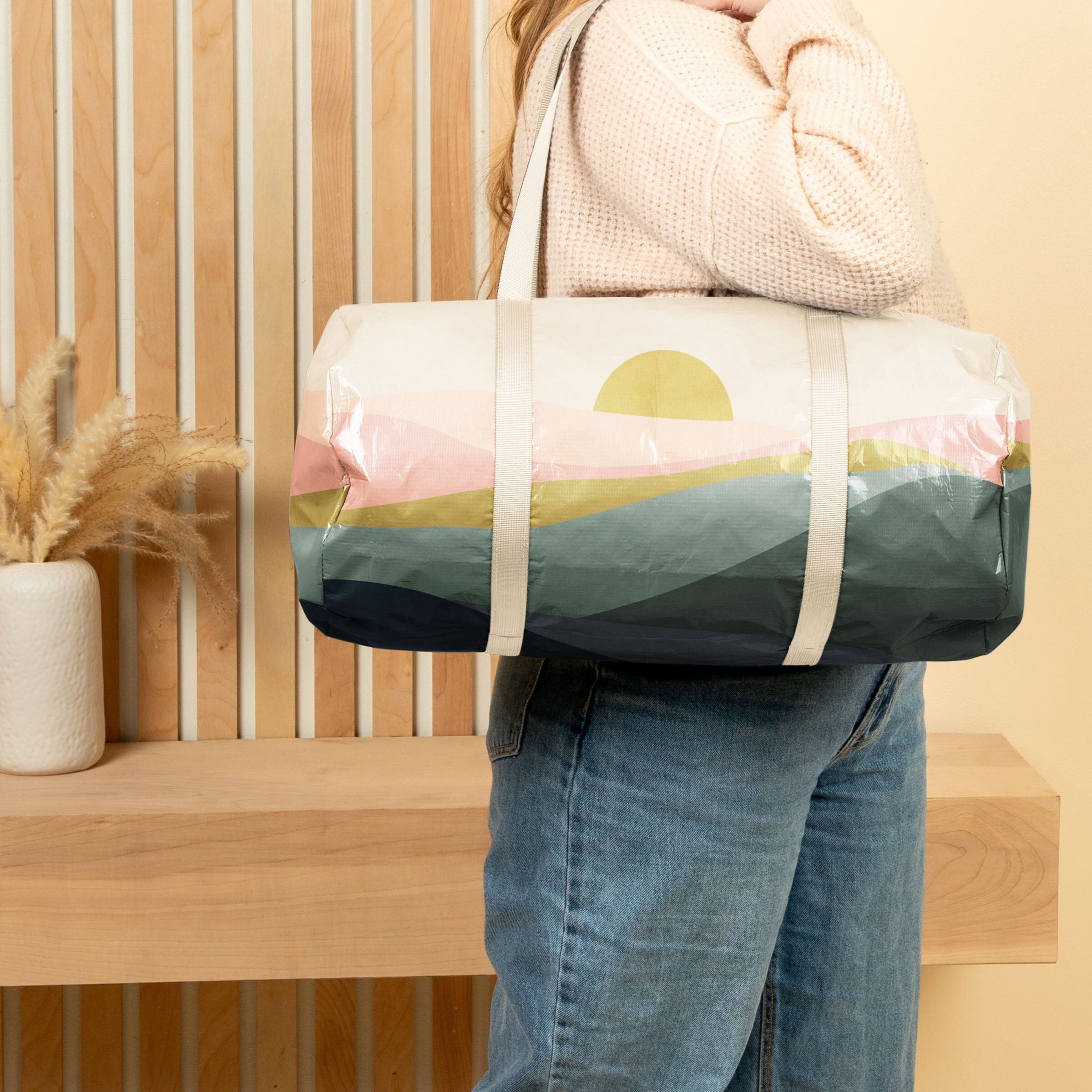 DARLING DUFFEL - LAMINATED NON-WOVEN RPET - SMALL