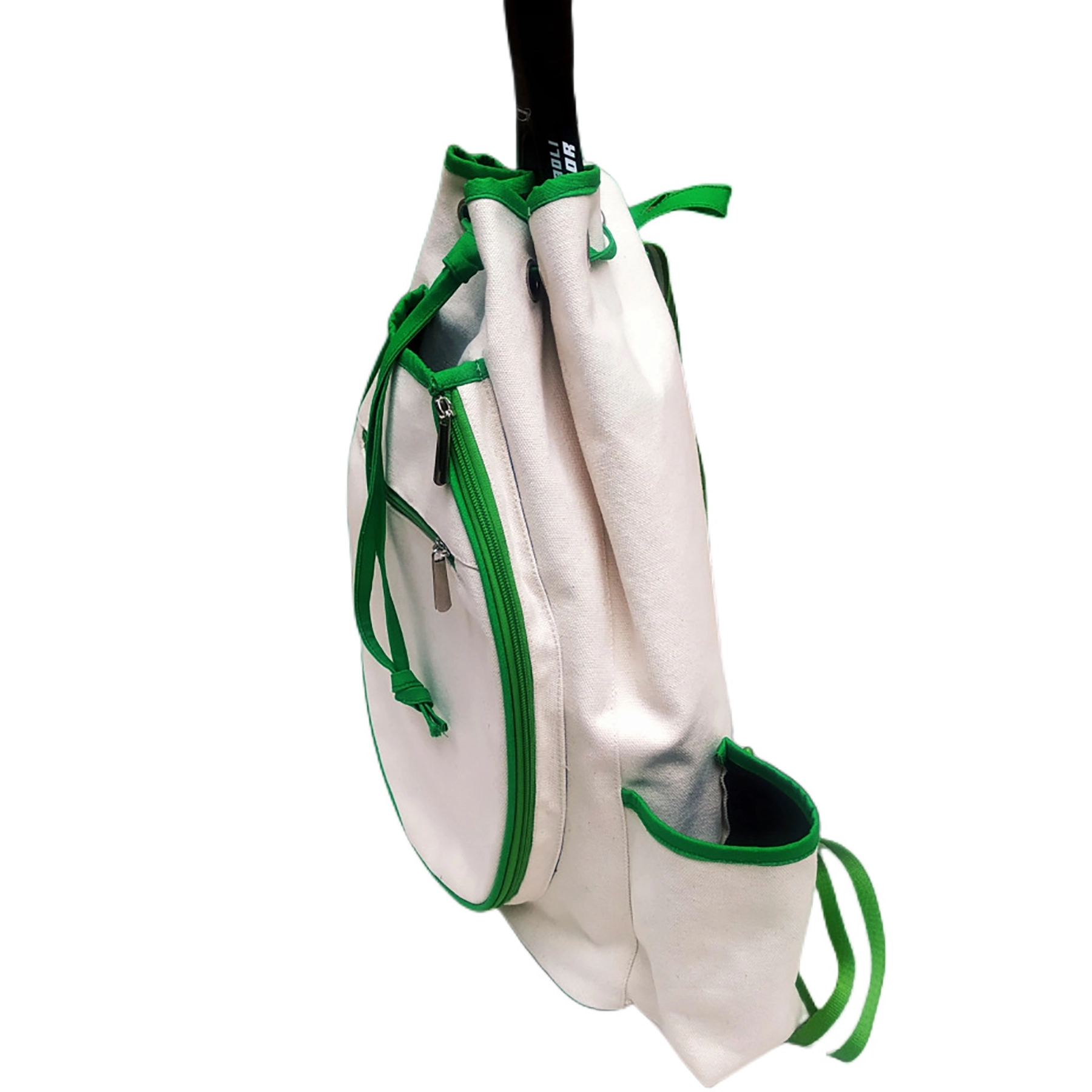 Tennis Canvas Backpack Lightweight Racket Bag 9