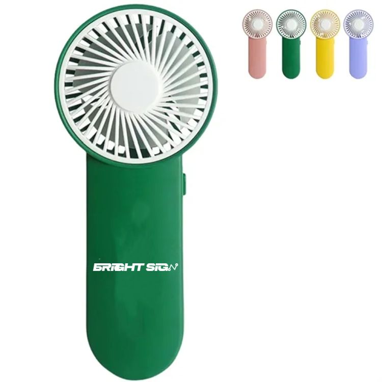 Battery-Powered Mini Electric Fan with Wrist Strap 1