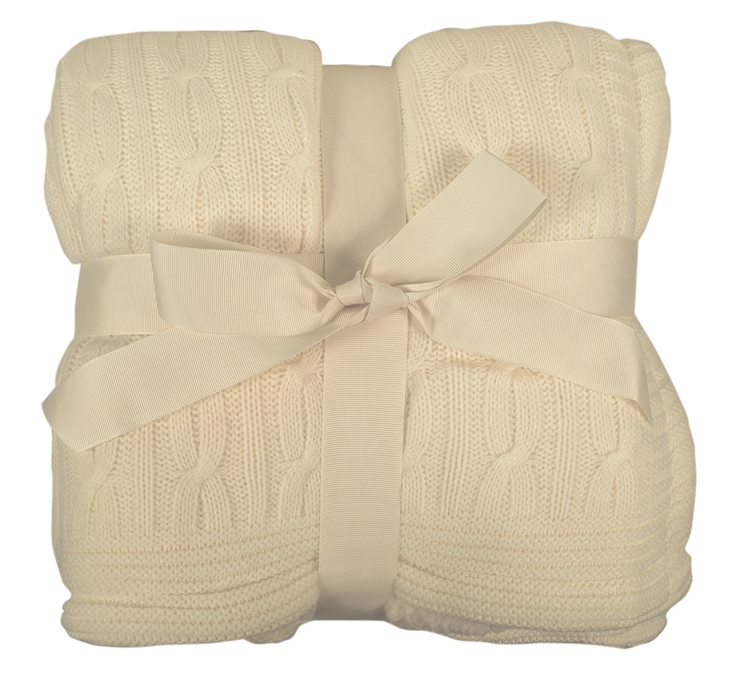 Cable Knit Blanket 2