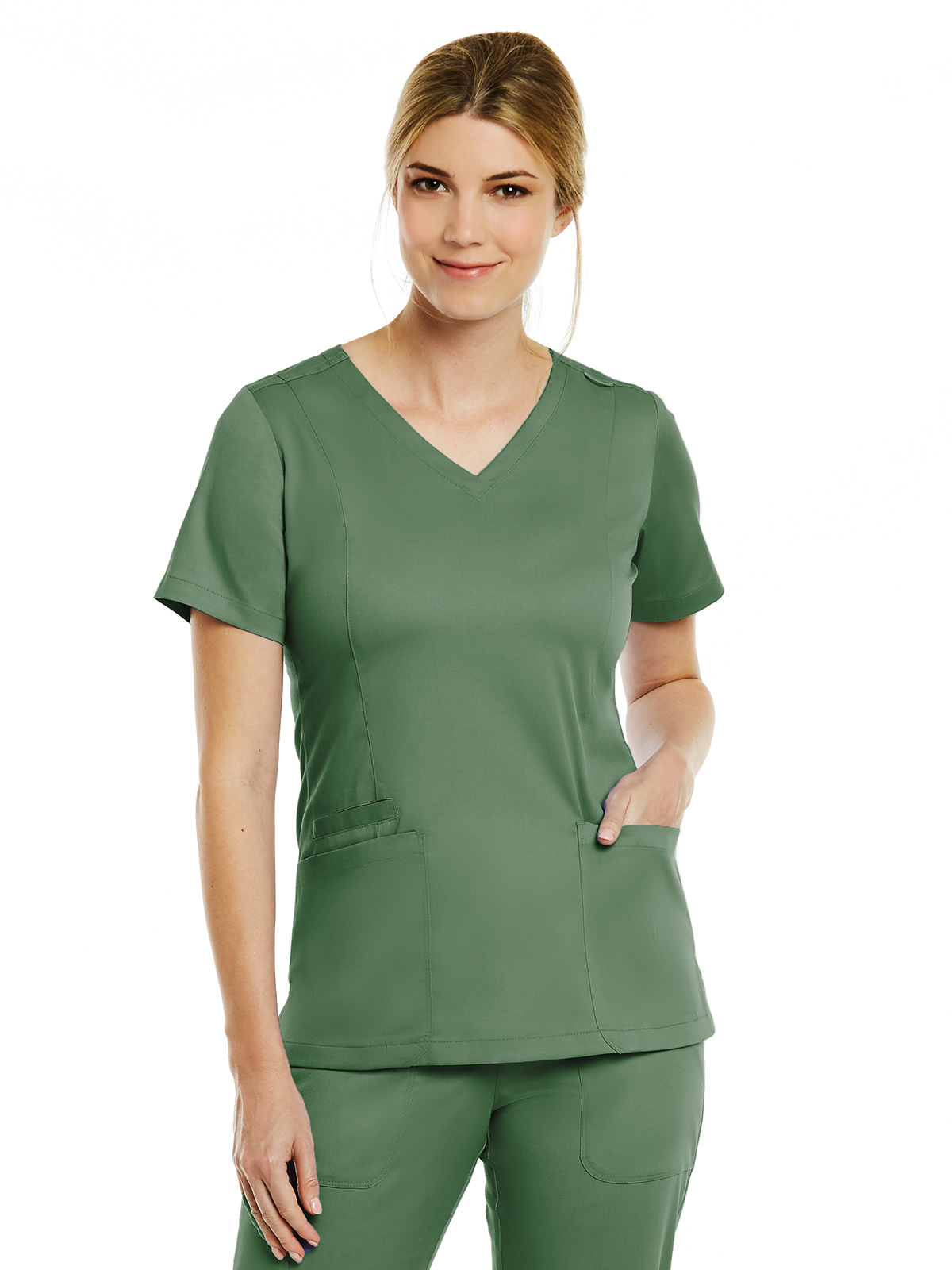 Maevn - Matrix - Women's Three-Pocket V-Neck Top 40