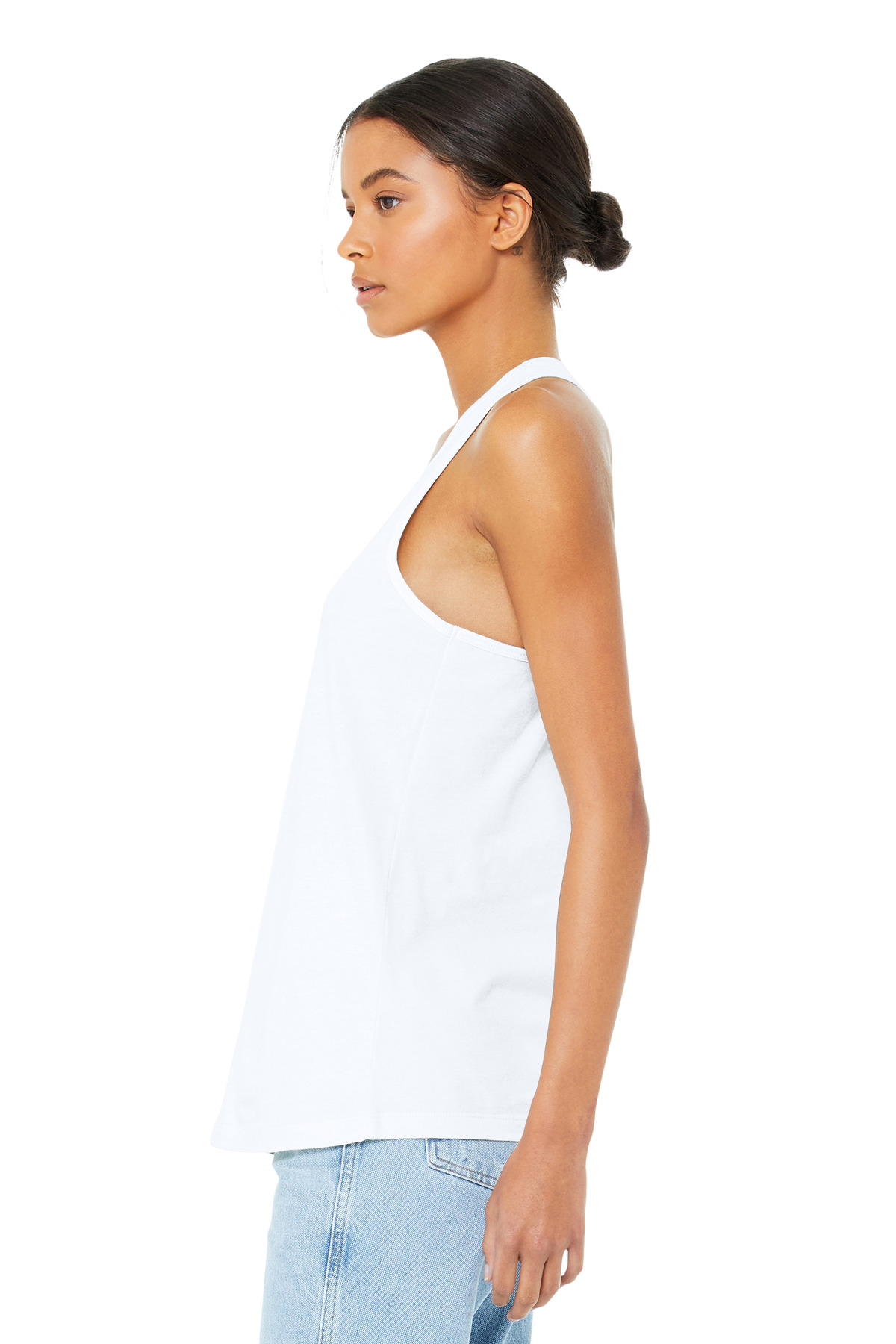 BELLA+CANVAS Women's Jersey Racerback Tank. BC6008 39