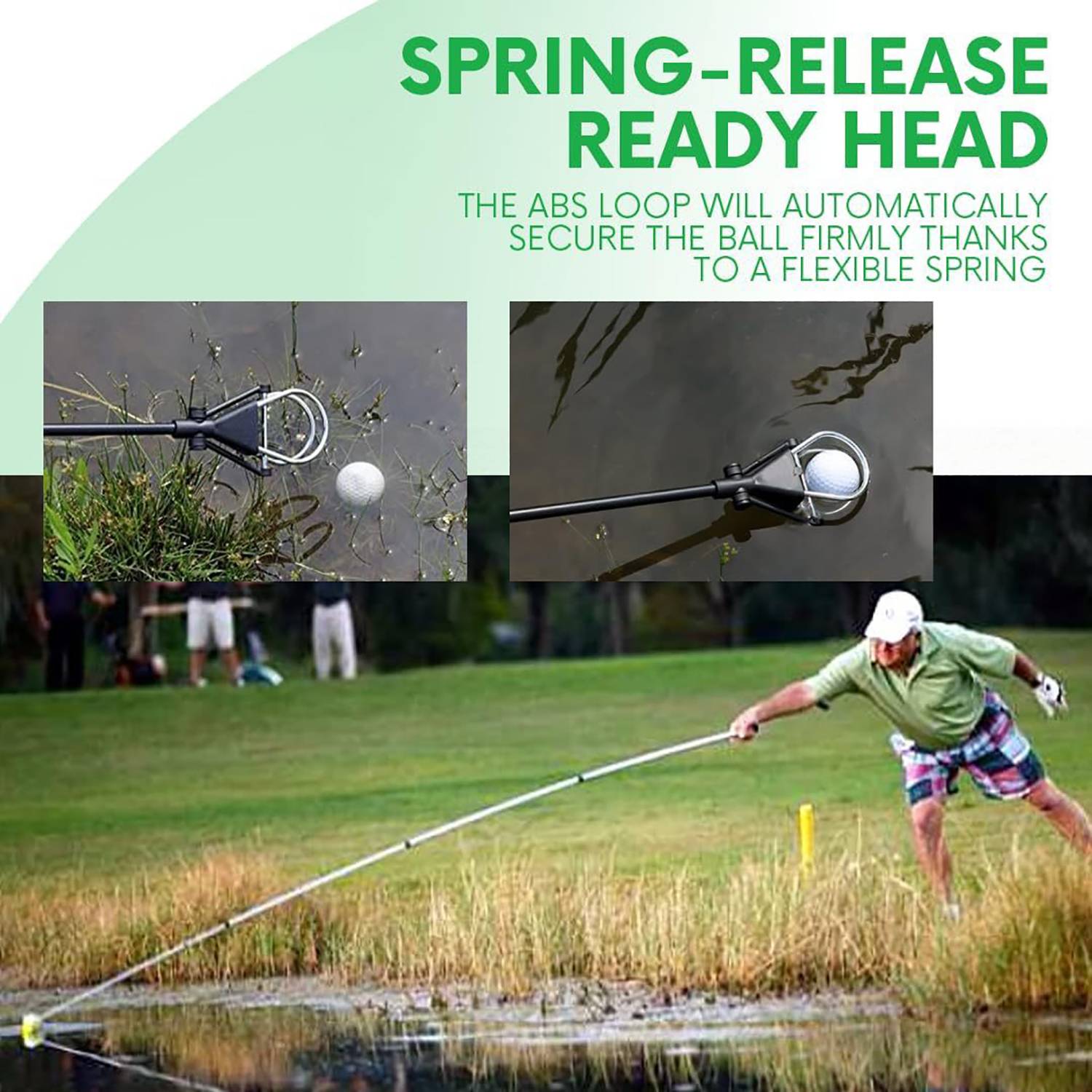 Retractable Golf Ball Retriever Telescopic Picker Tool 7