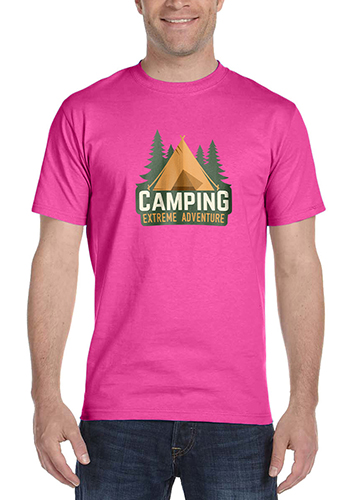 5.2 oz 100% Cotton Pre Shrunk Tees 80