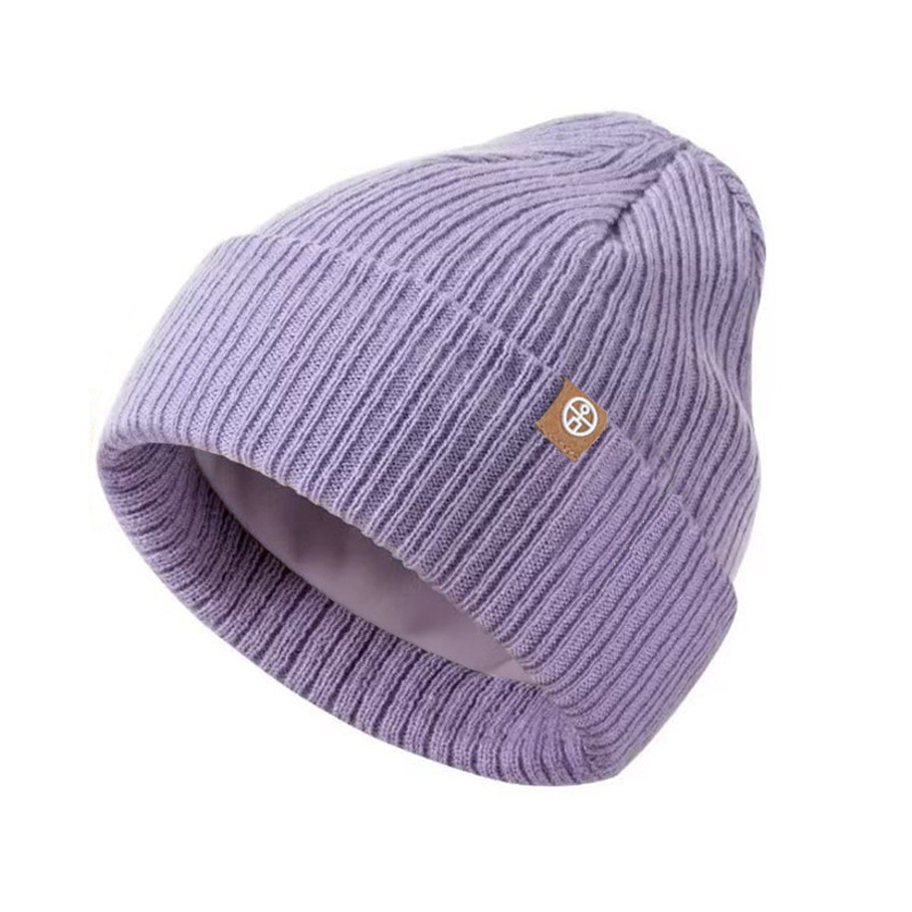 Winter Outdoor Fleece-Lined Knitted Hat For Children 12