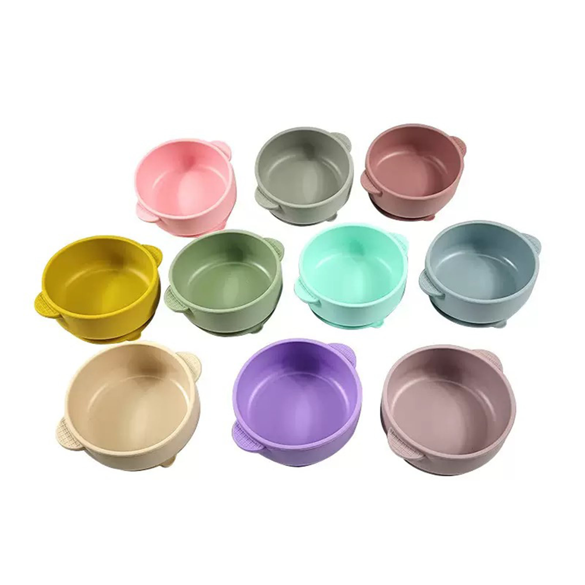 Silicone Suction Baby Feeding Bowl 4