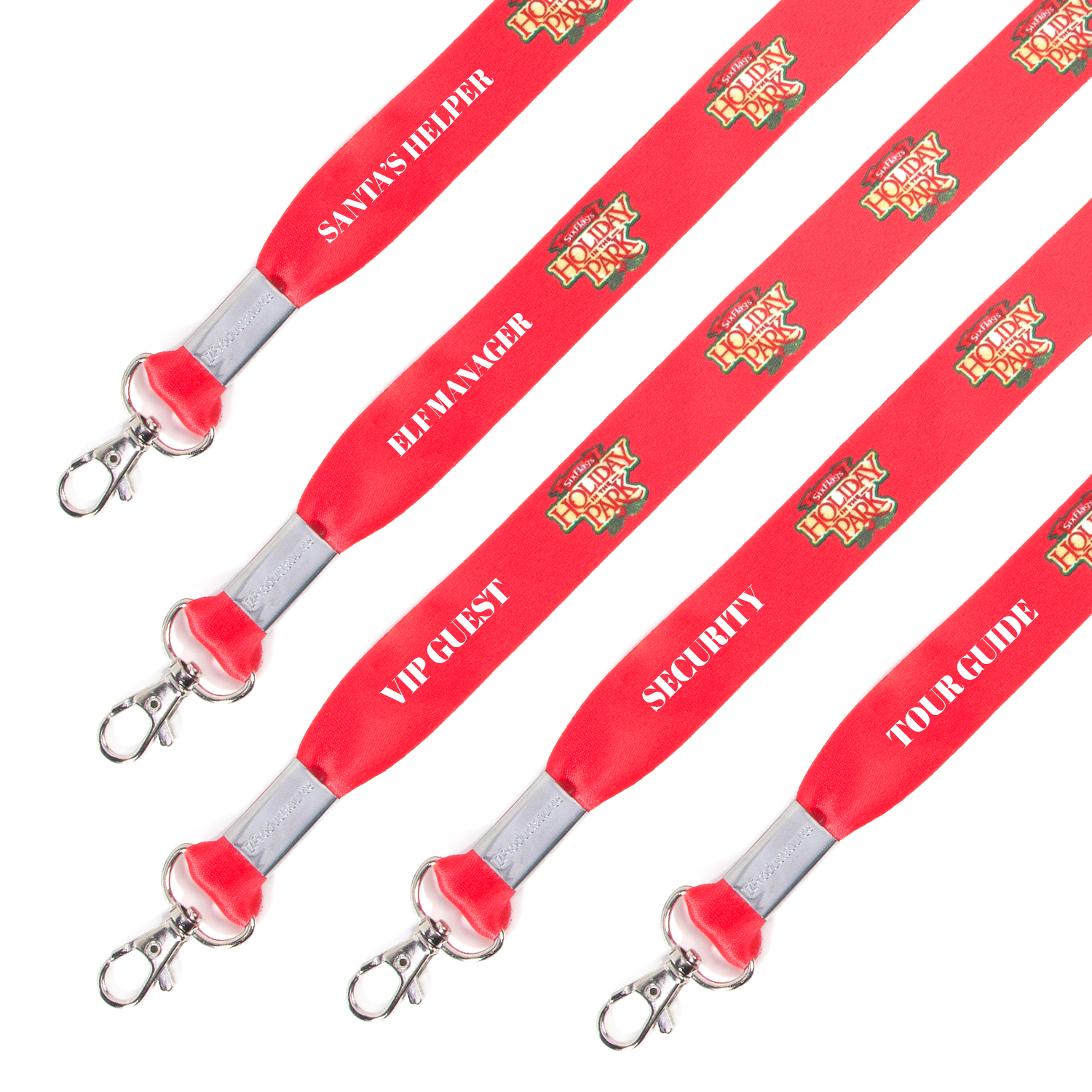 1" Variable Data Dye Sublimated Lanyard 1