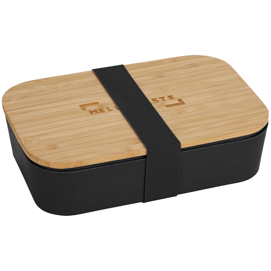 Bamboo Fiber Lunch Box with Cutting Board Lid 175