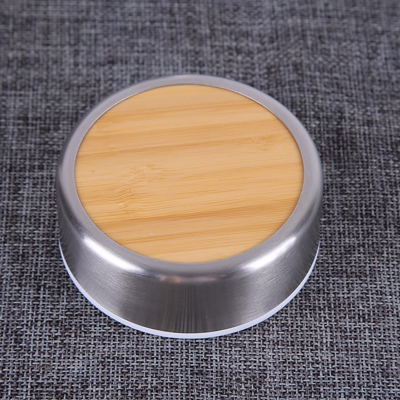 19 oz Custom Bamboo Tea Tumbler with Infuser & Strainer 4