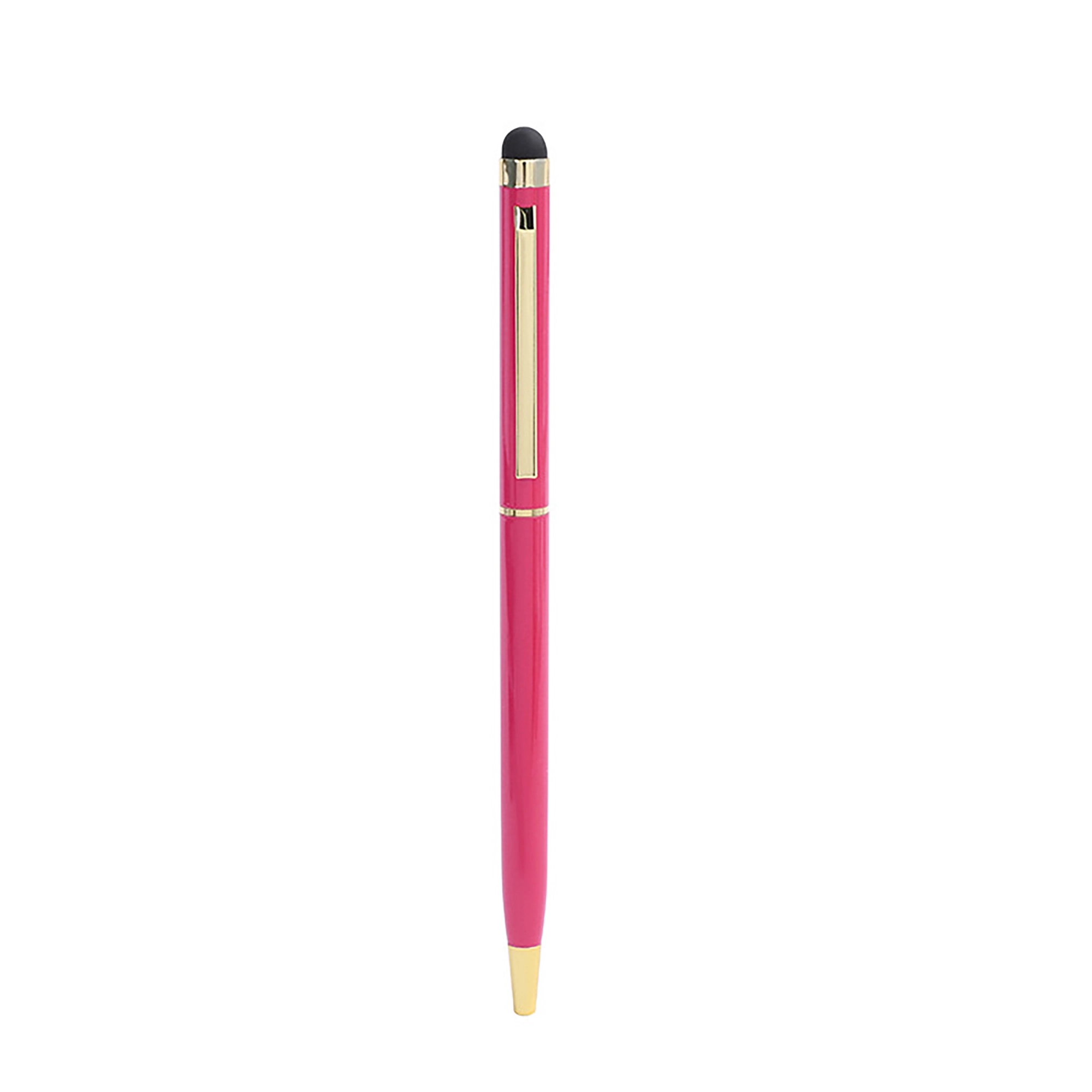 Metal Stylus Ballpoint Pen with Gold Trim 14