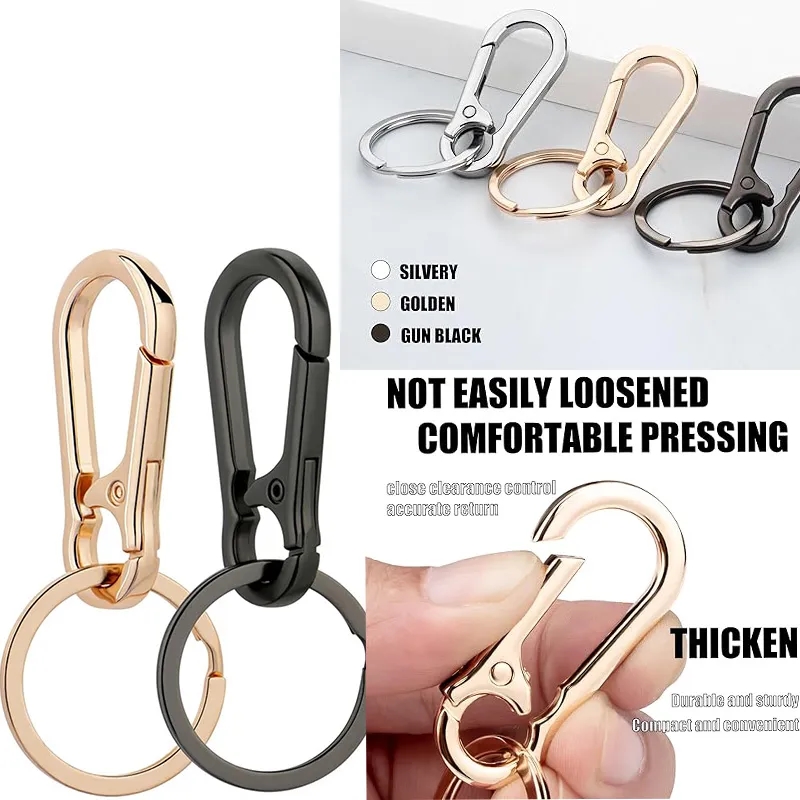 Metal Keychain Ring Clip 1