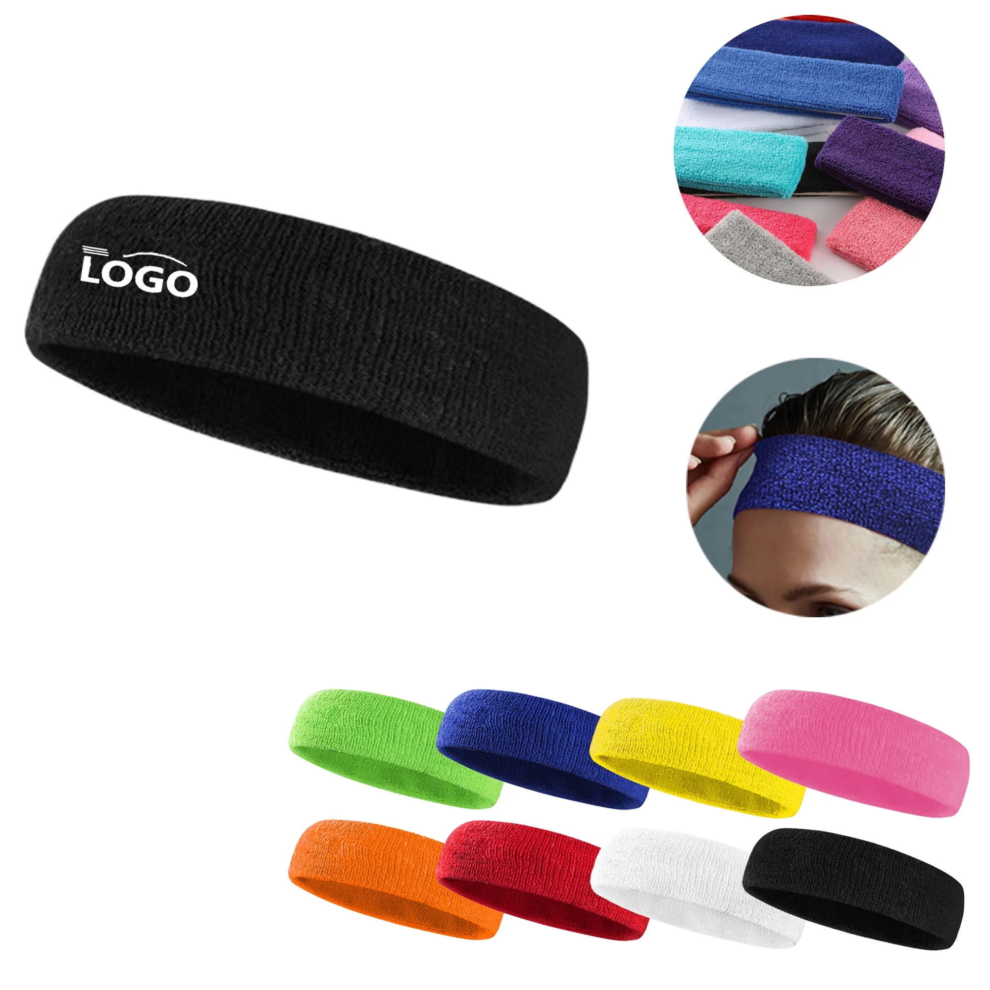 Embroidered Sports Headband 12