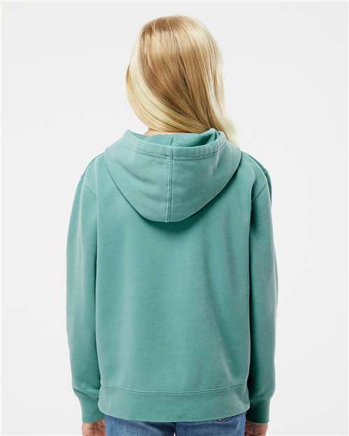 Youth Midweight Pigment-Dyed Hooded Sweatshirt - PRM1500Y 63