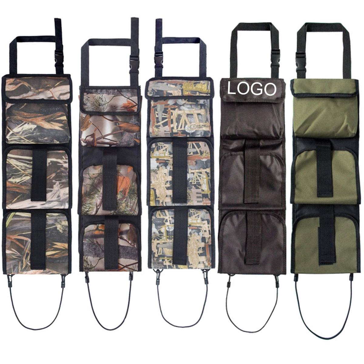 Car Seat Back Gun Sling Organizer With Pockets 4