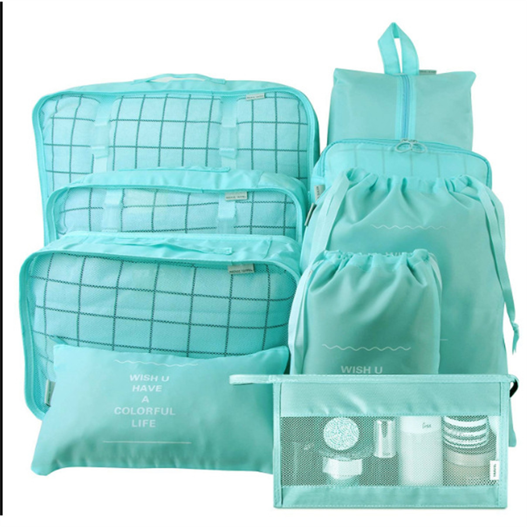 9 Sets Travel Packing Cubes 3