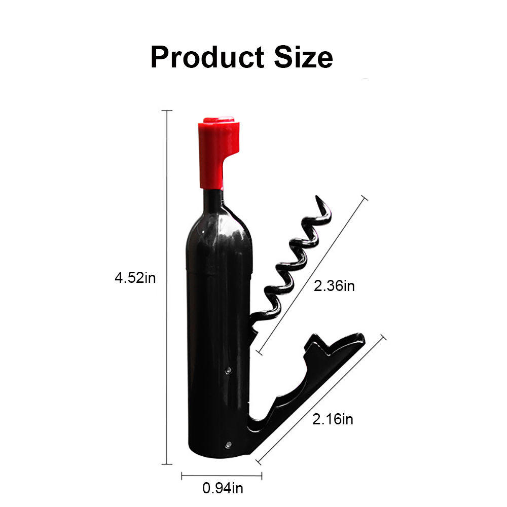 Wine Shaped Corkscrew Bottle Opener 5