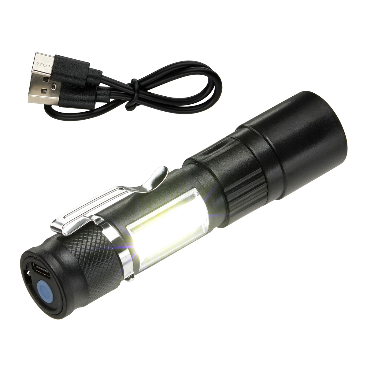 Sentinel Rechargeable COB Worklight & LED Flashlight 9