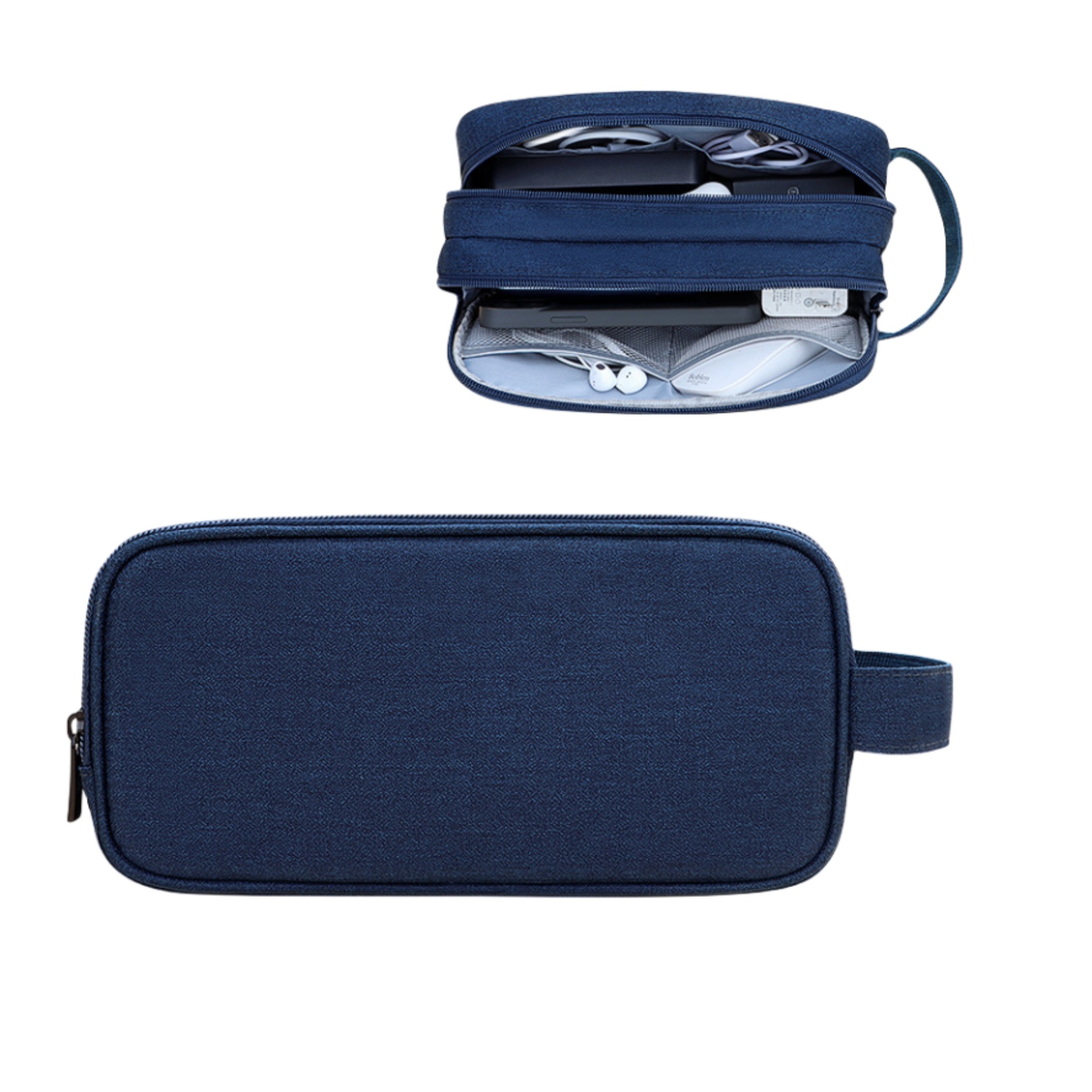 Double Layers Electronics Storage Pouch 6