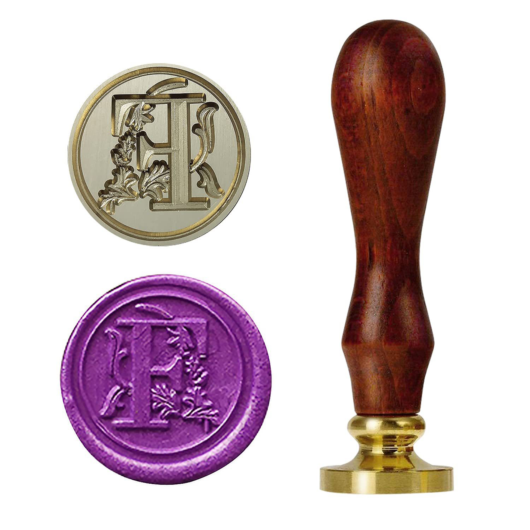 Wood Vintage Wax Sealing Stamper 2